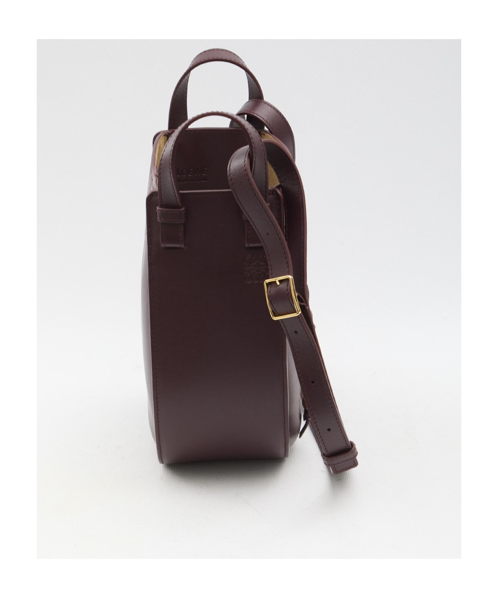 Loewe Hammock Slice Bag In Black