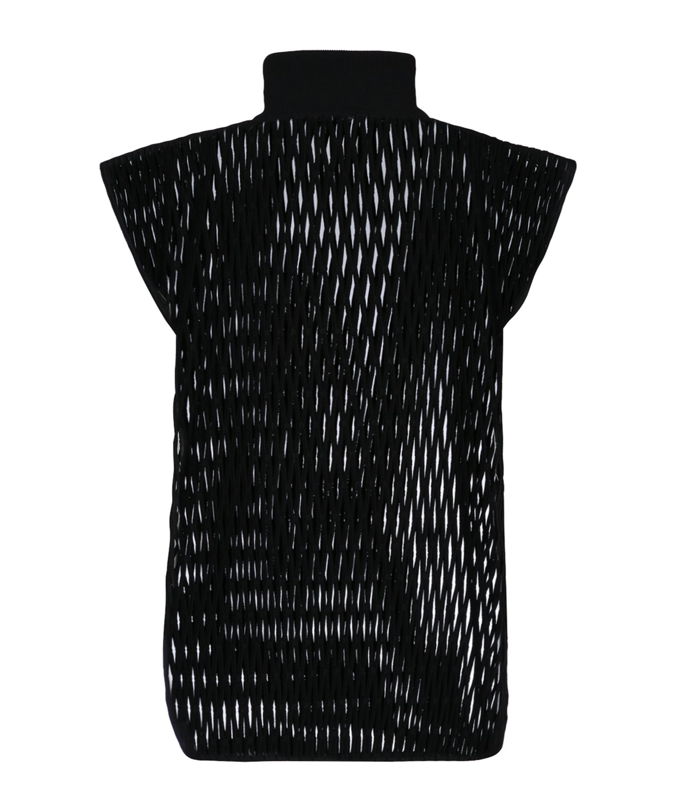 Alaïa Turtleneck Blouse In Black