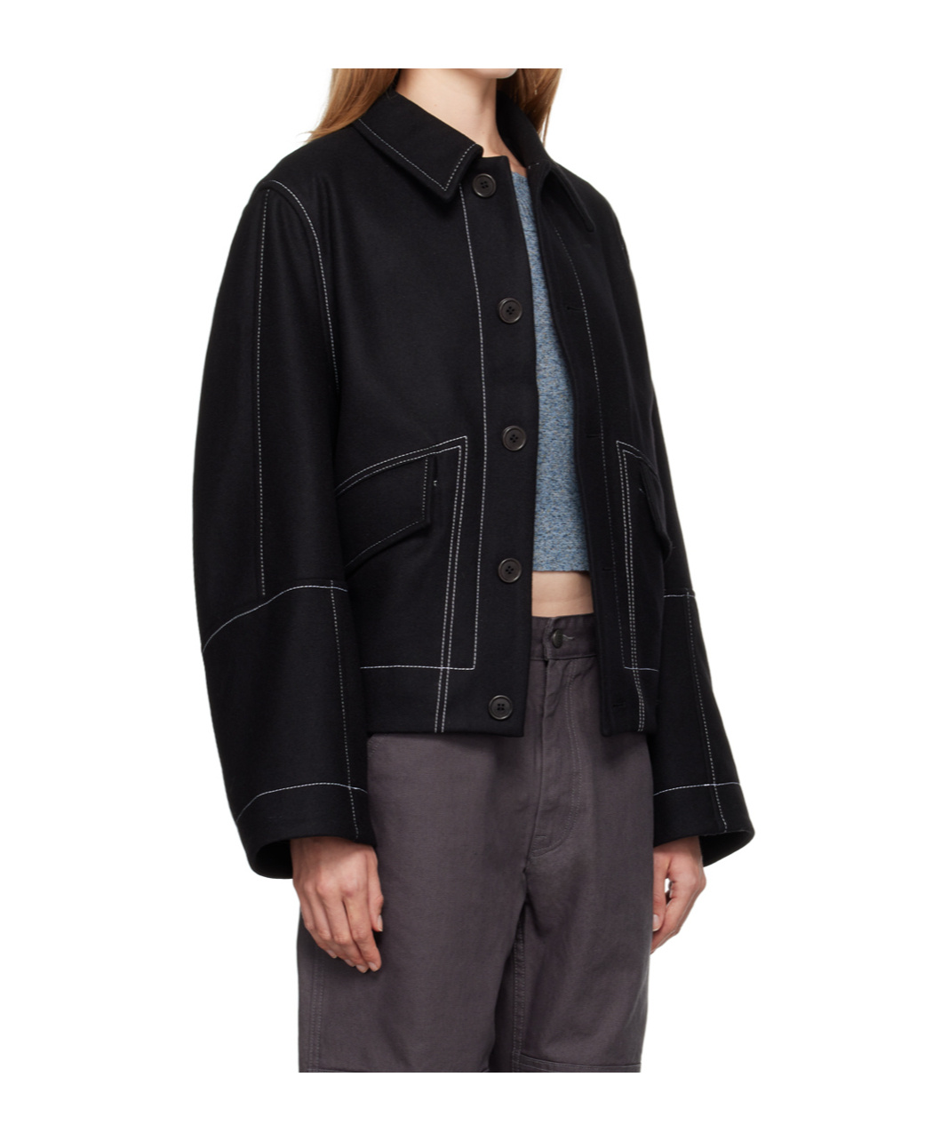 Shop Henrik Vibskov Dusk Jacket In Black