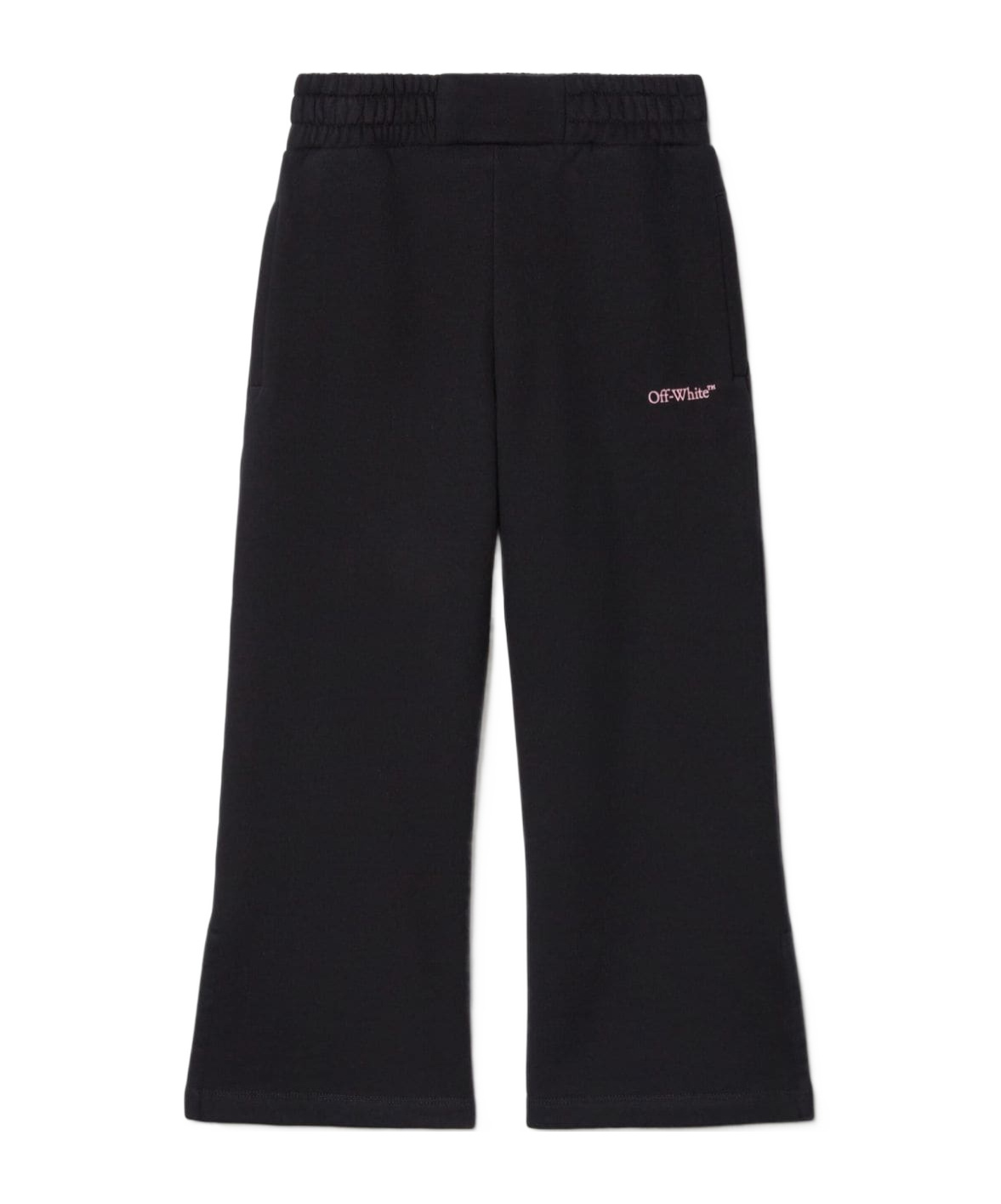 OFF-WHITE BOOKISH COTTON TRACK PANTS 