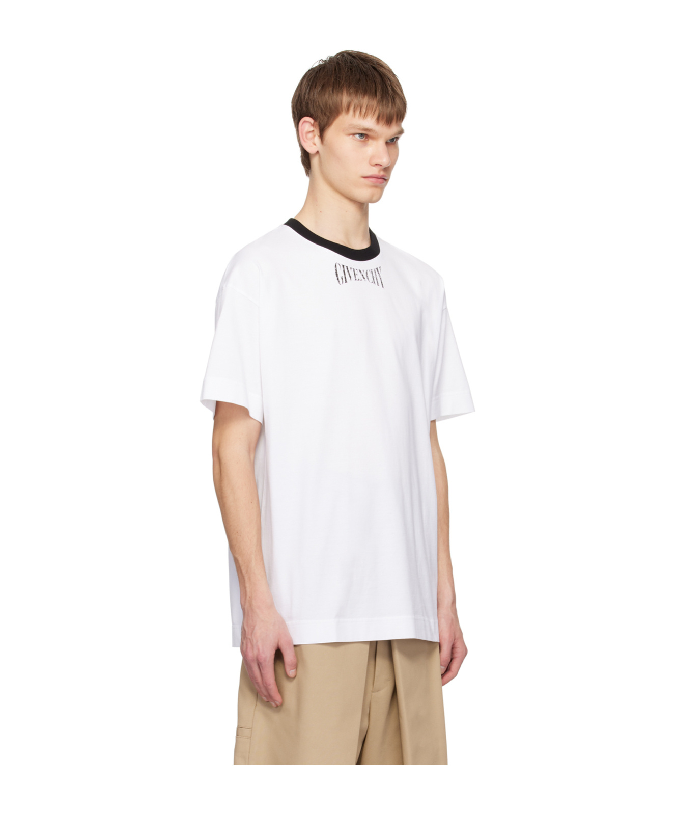 Givenchy Logo-print Cotton T-shirt In White