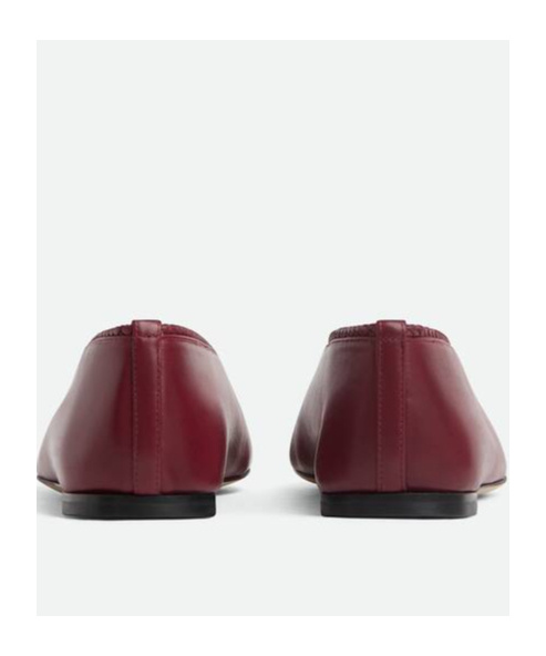 Bottega Veneta Rosa Ballerina In Red