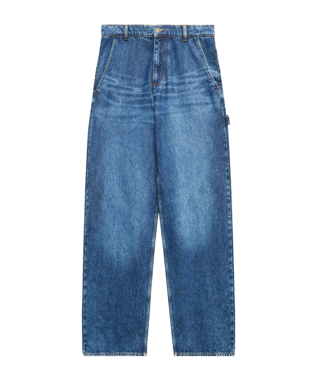 Isabel Marant Étoile Isabel Marant Etoile Solene Loose Fit Denim Jeans In Blue