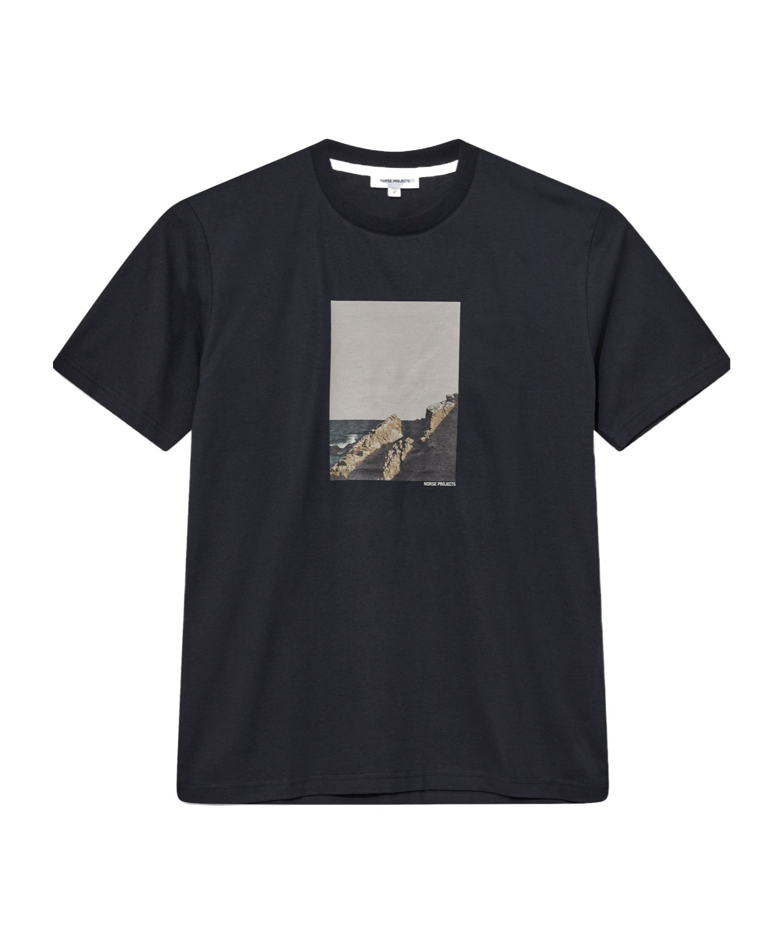 Norse Projects Tround Neck Short-sleeved T-shirt In Black