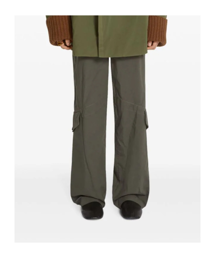 Dries Van Noten Paxford Gd Sv 9121 M.w.pants Gry In Black