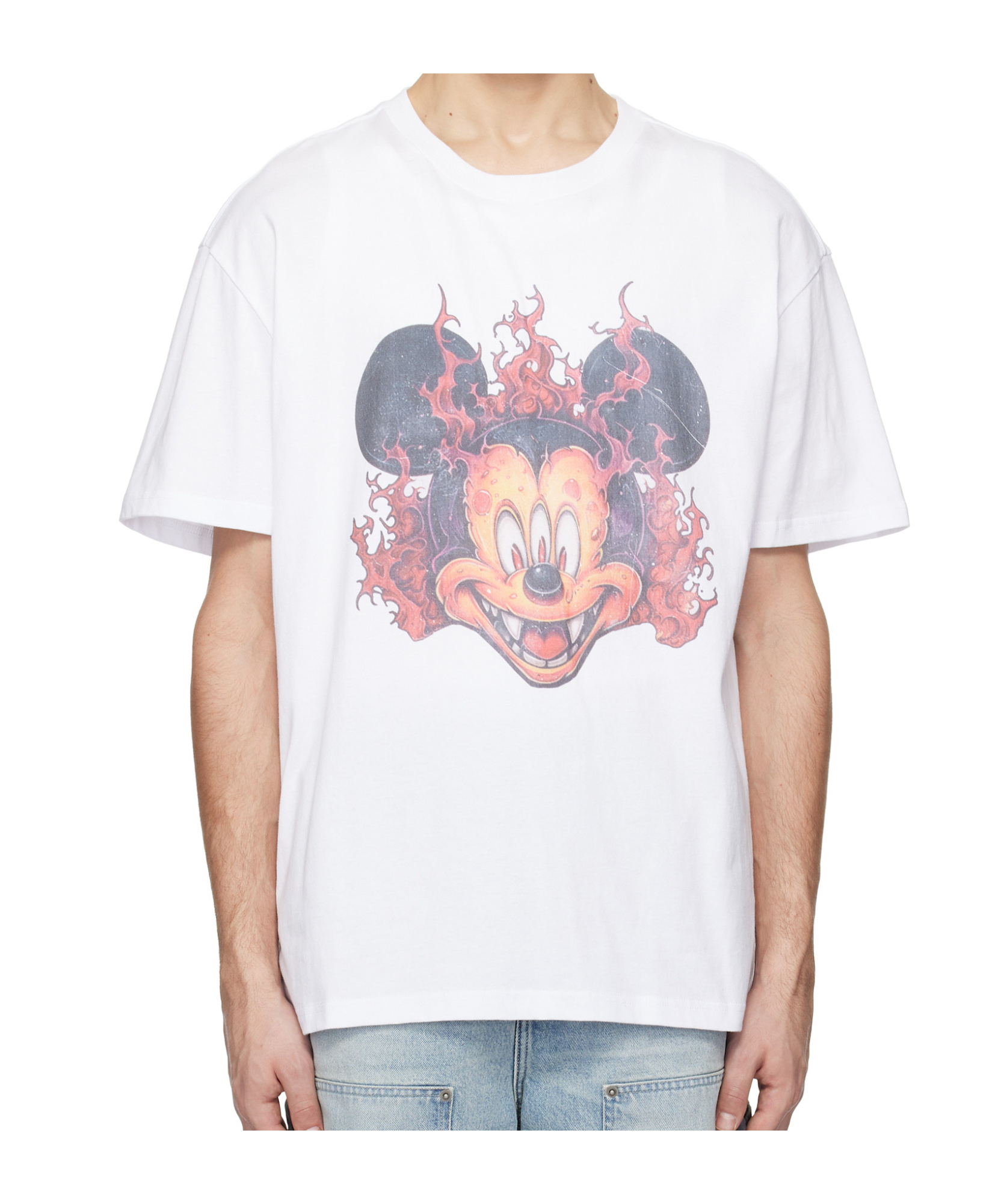 Shop Ksubi Fuego Biggie T-shirt In White