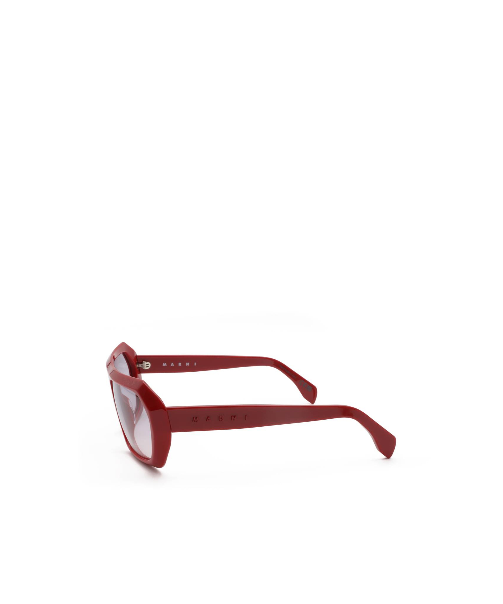 Marni Geometric Sunglasses In Blue