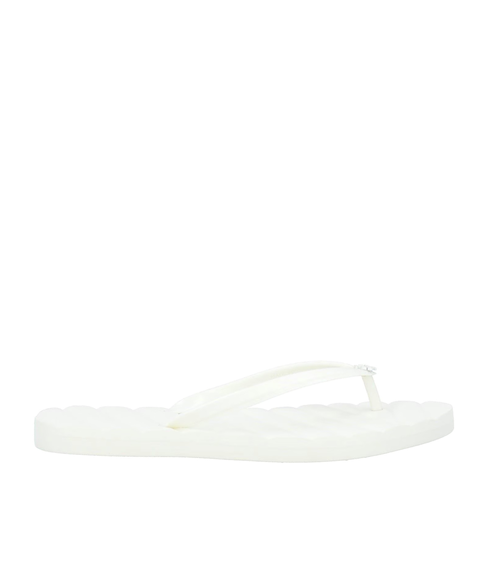 Tory Burch Minimalist Comfortable Non-slip Flip-flops In White