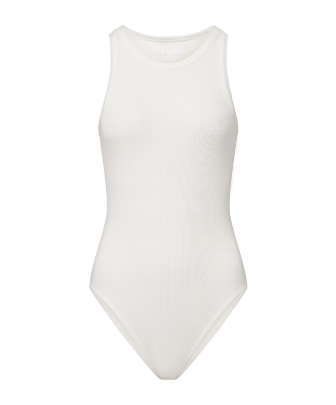 Alaïa Ribbed-knit Bodysuit In White