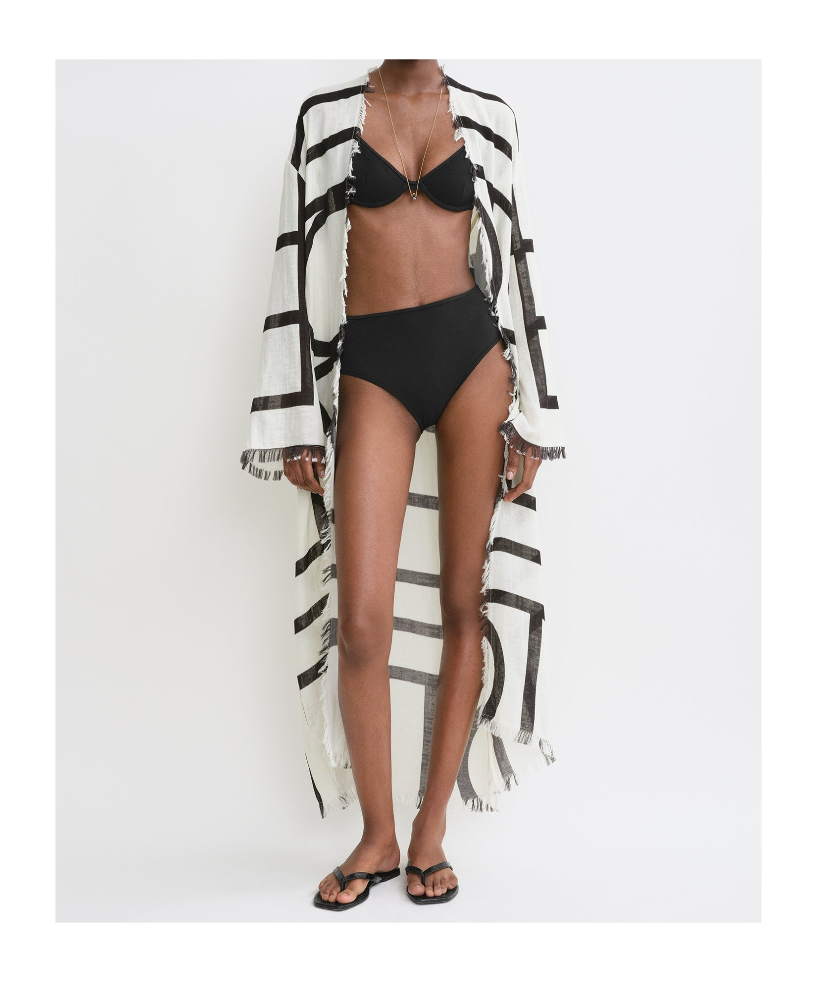 Totême Mid-rise Bikini Bottoms In Black