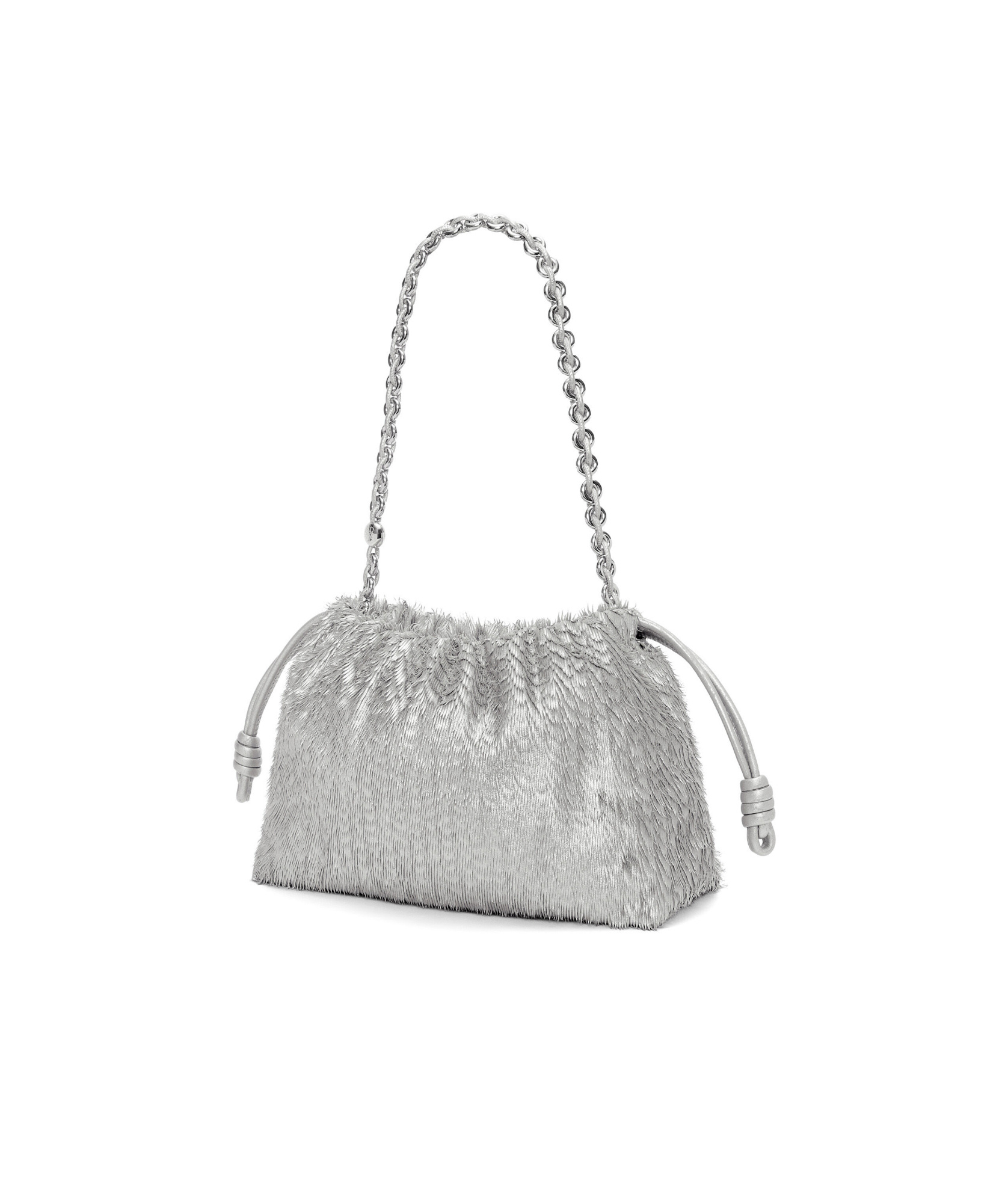 Loewe Flamenco Purse Shoulder Bag In Gray