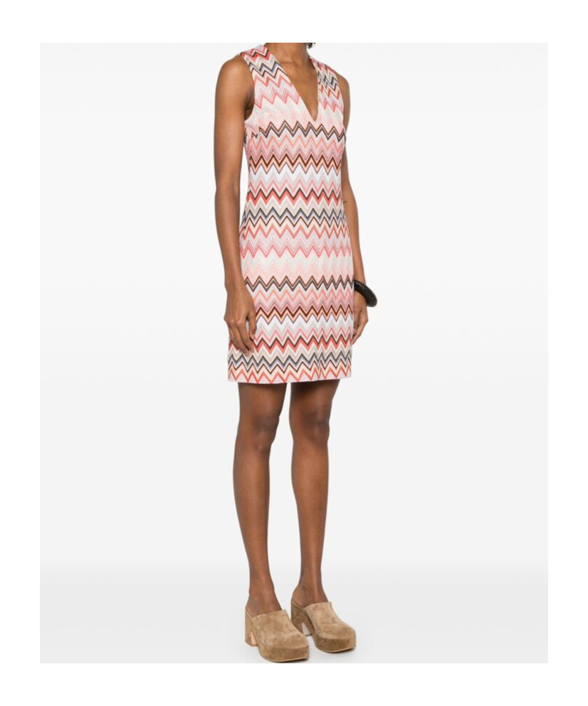 Missoni Women's Sleeveless Short Dress In Multi