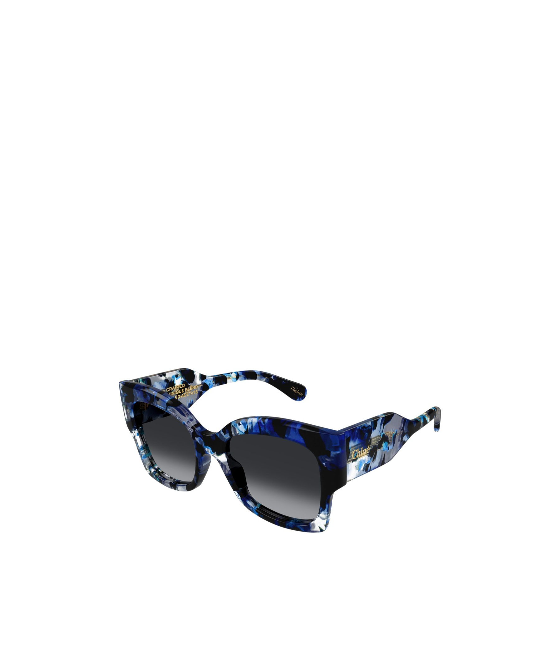 Chloé Logo Sunglasses In Black