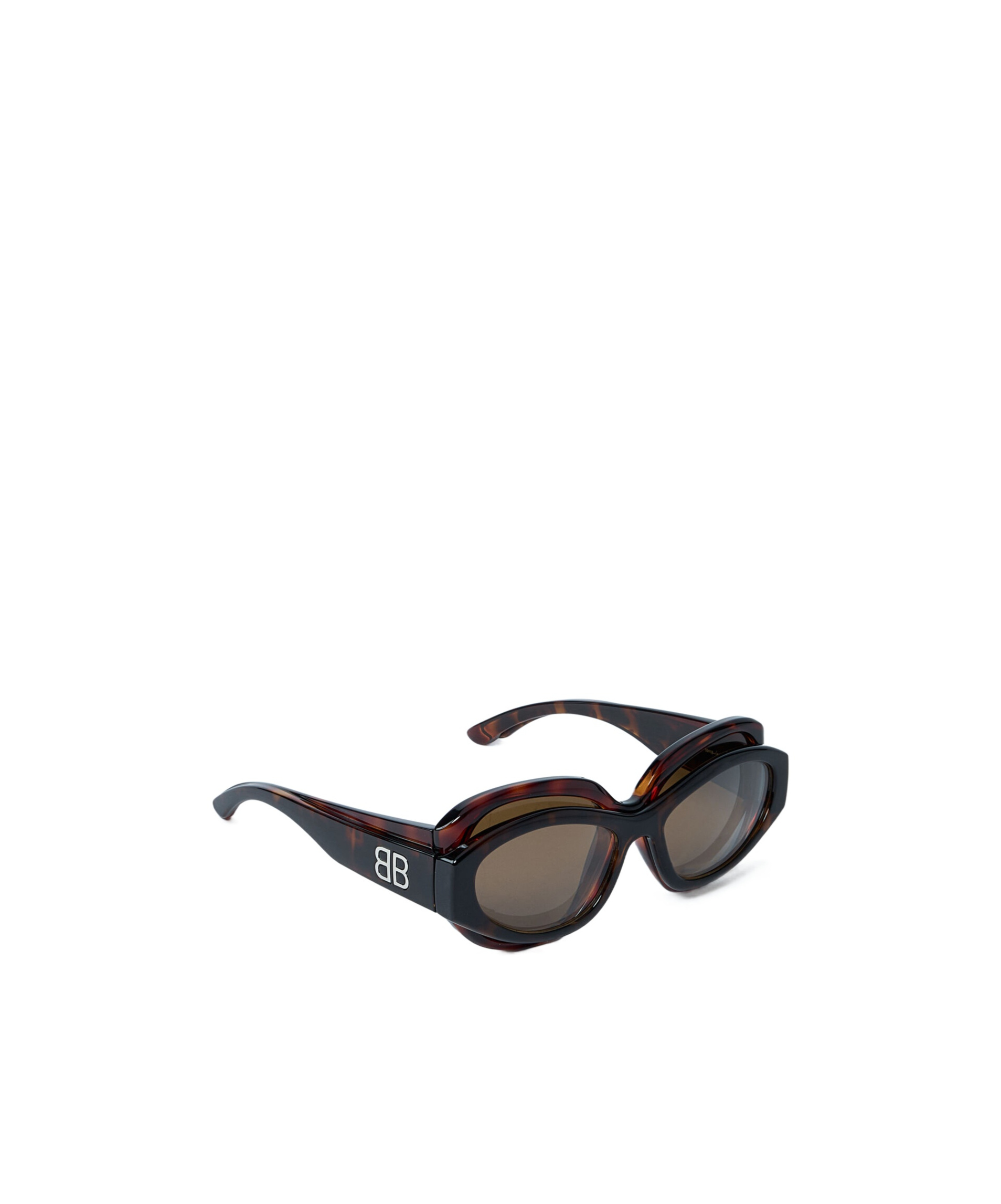 Balenciaga Women Superbusy Round Sunglasses In Black