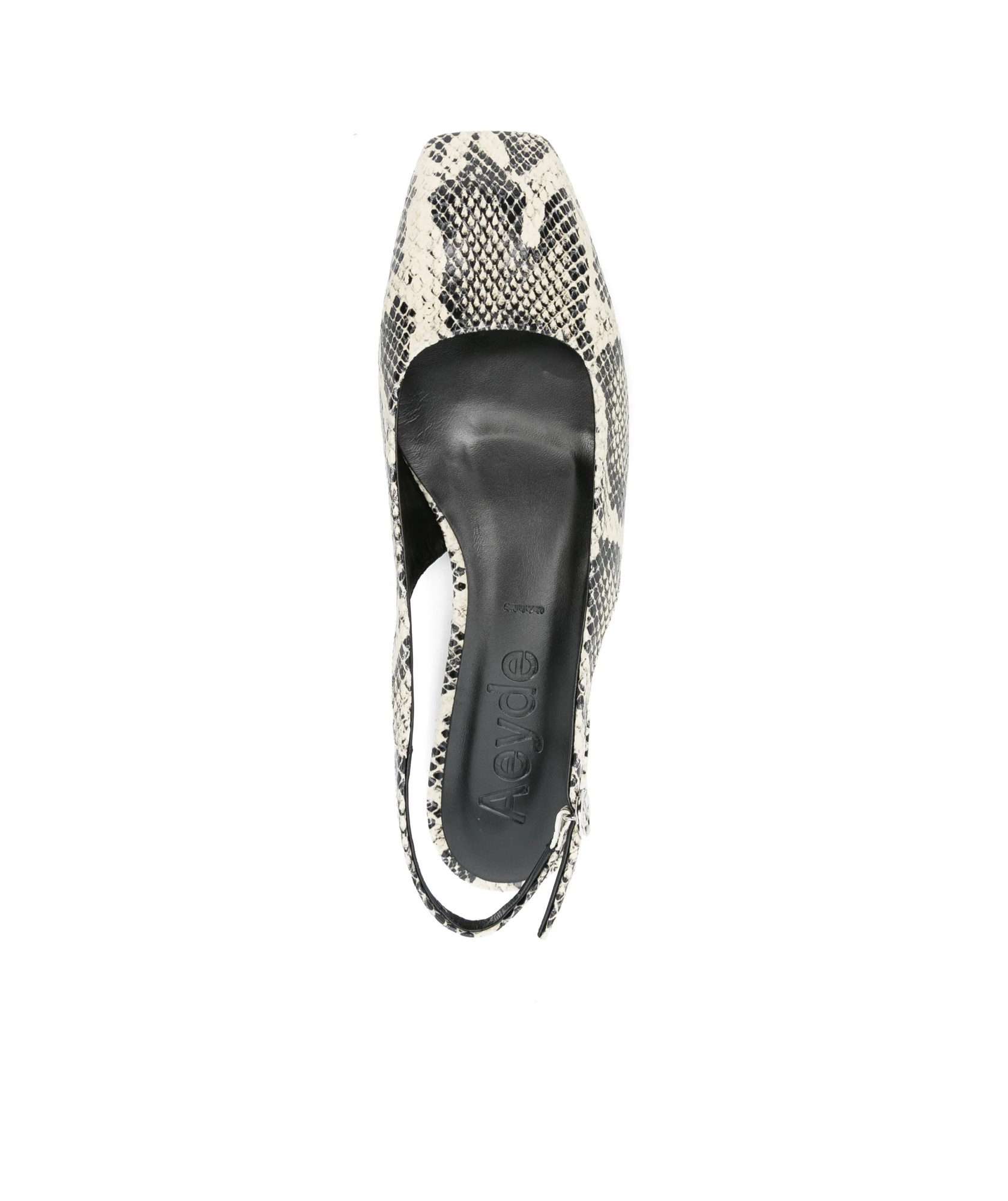 Aeyde Fedora Slingback Pumps In White