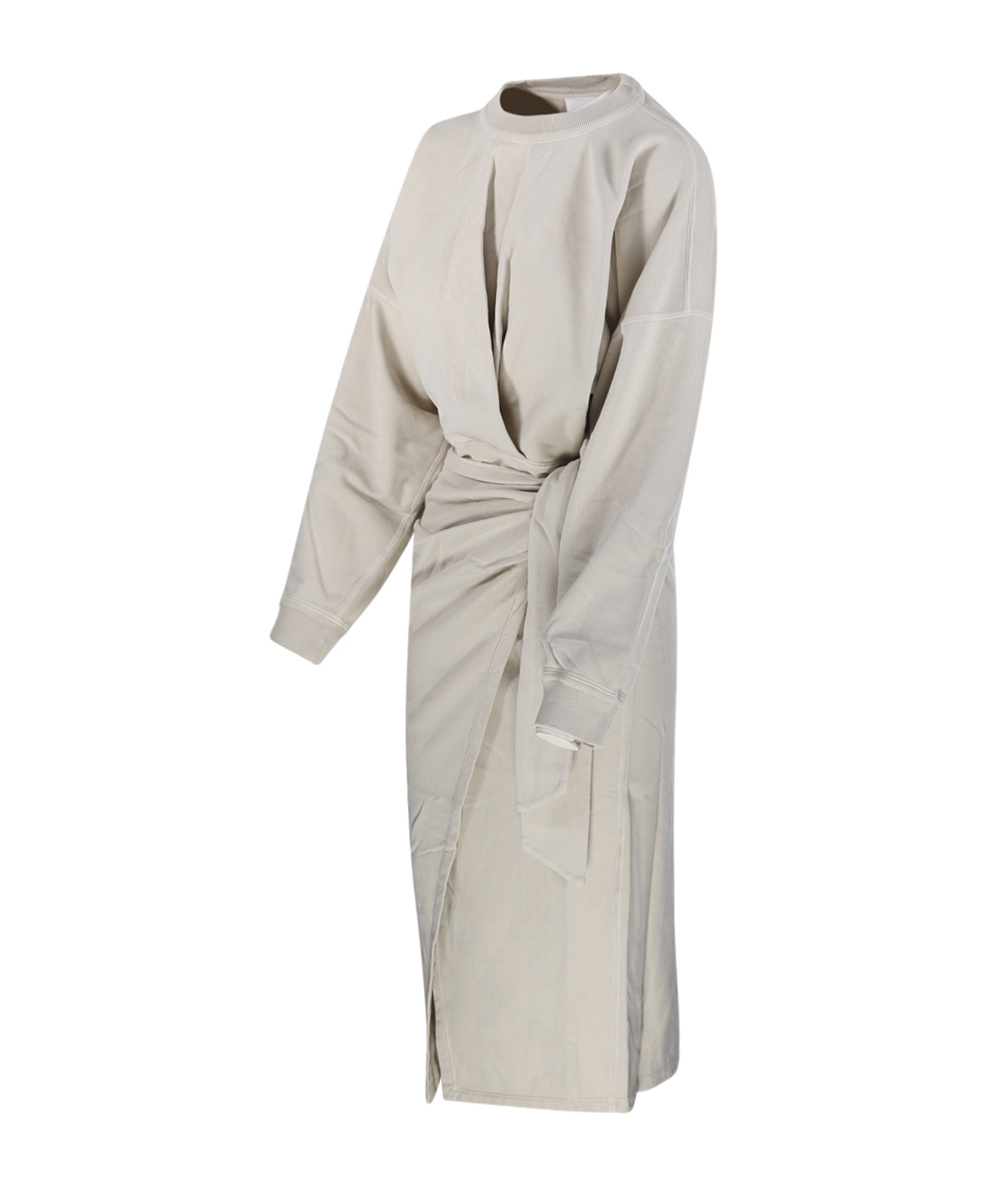 Isabel Marant Étoile Sandrina Wrap Midi Dress In White