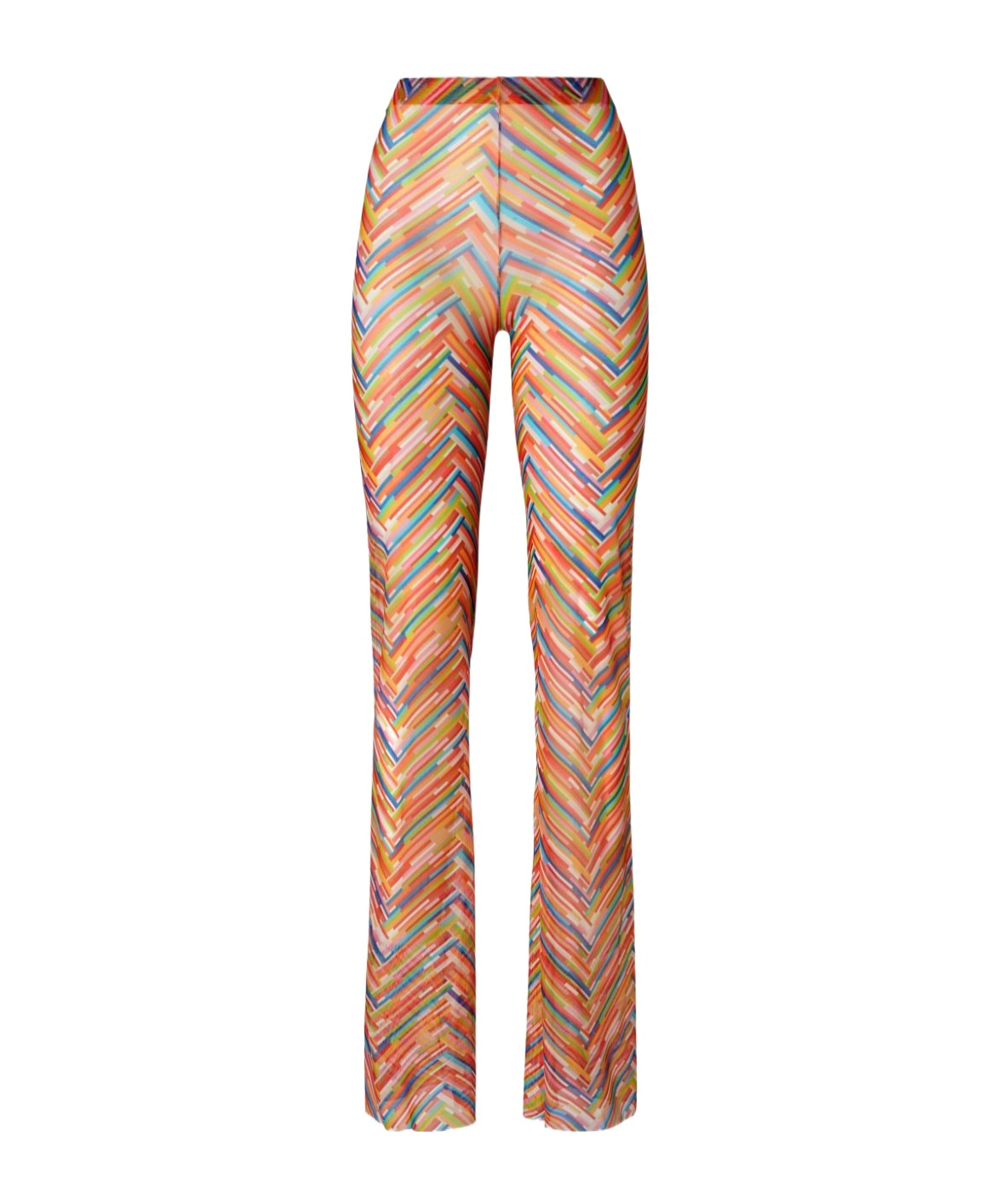Missoni Zigzag Trousers In Multicolor