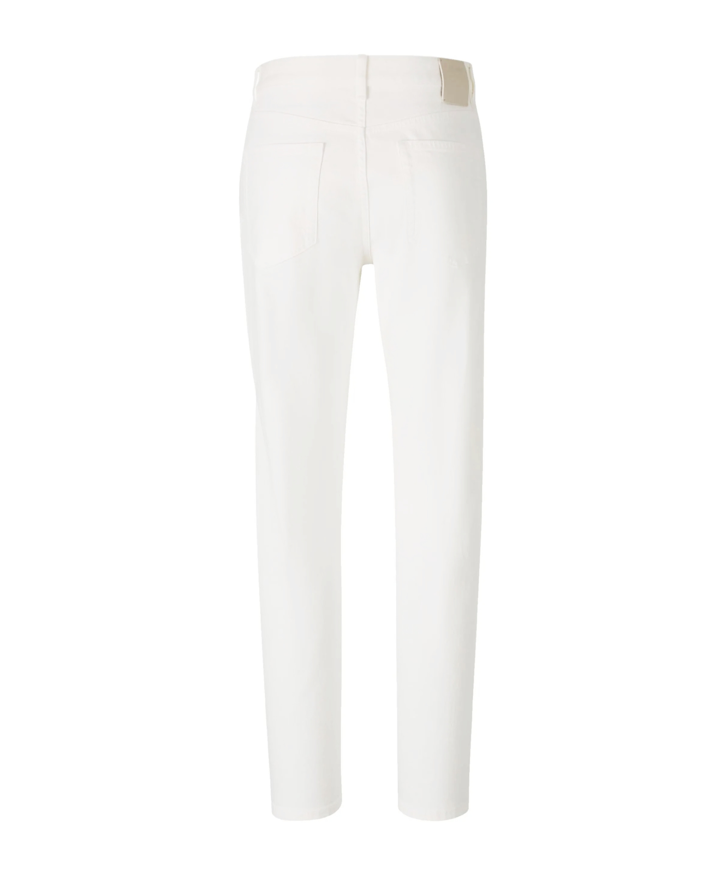 Shop Zegna Jeans With Belt Loops In White