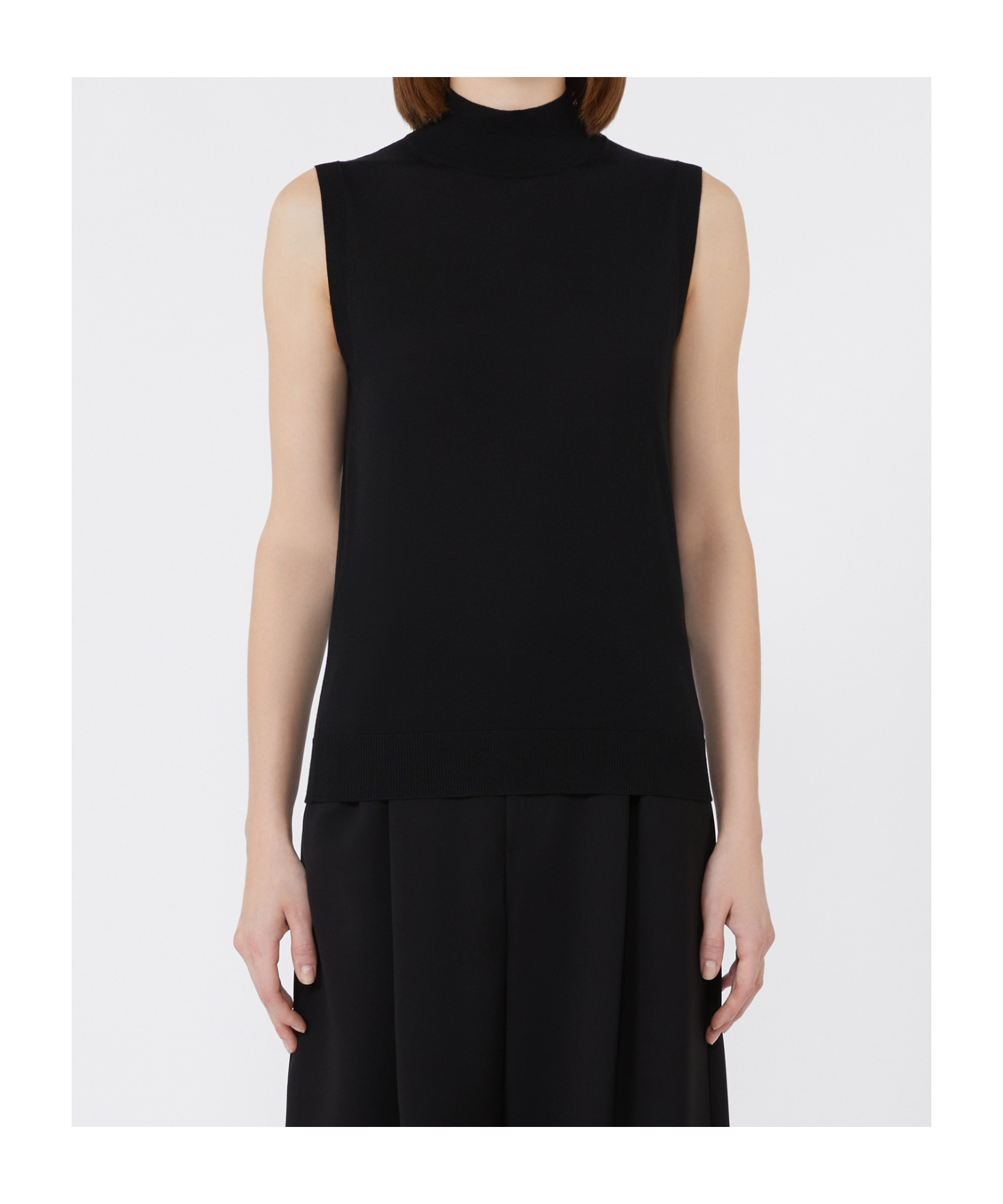 Max Mara Weekend Belgio Top Spalla Larga In Maglia