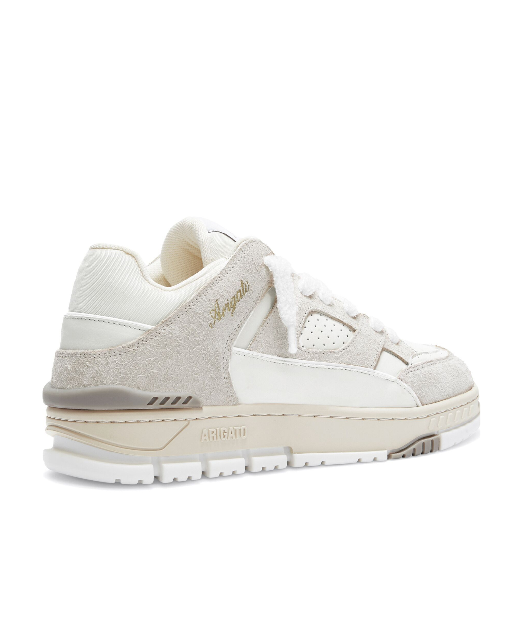Axel Arigato Suede And Leather Sneakers With Cushioned Sole In Multi