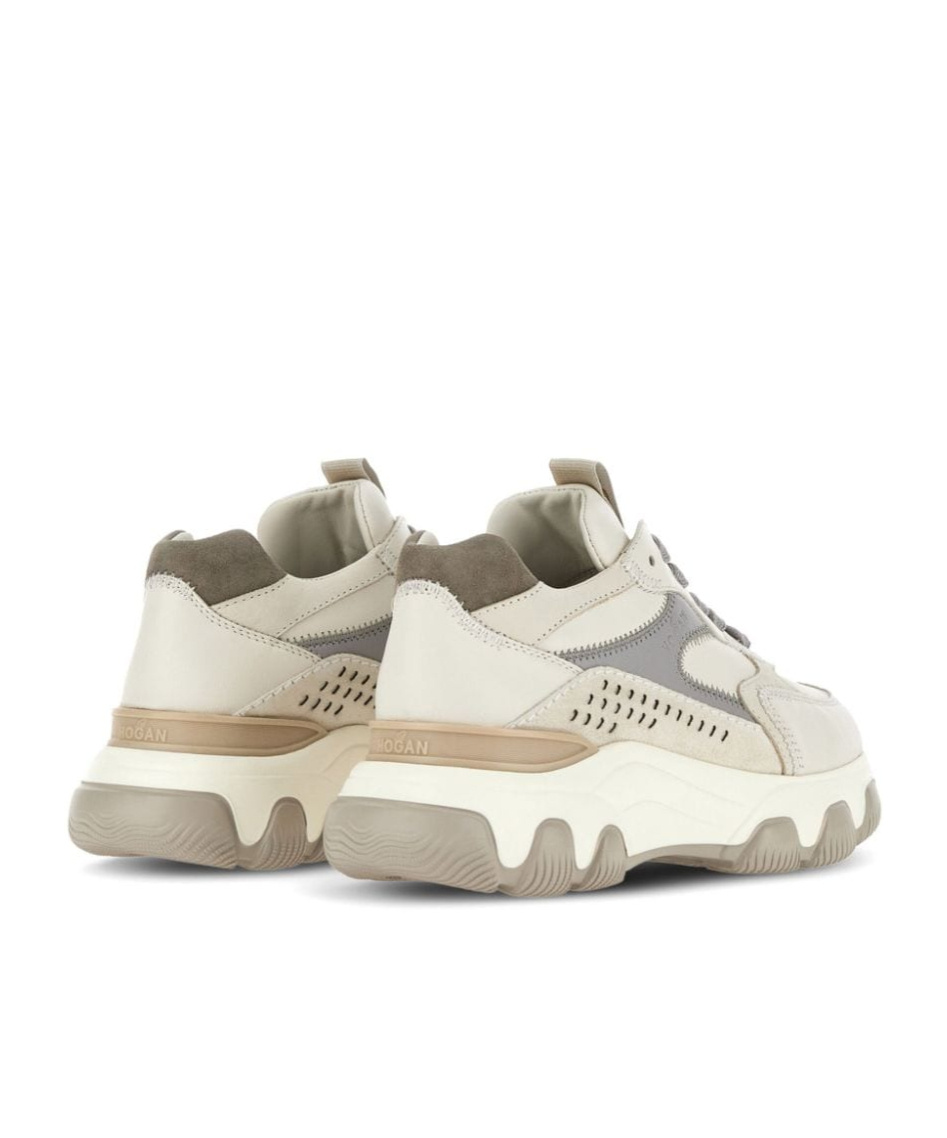Hogan Hyperactive Lace-up Sneakers In White