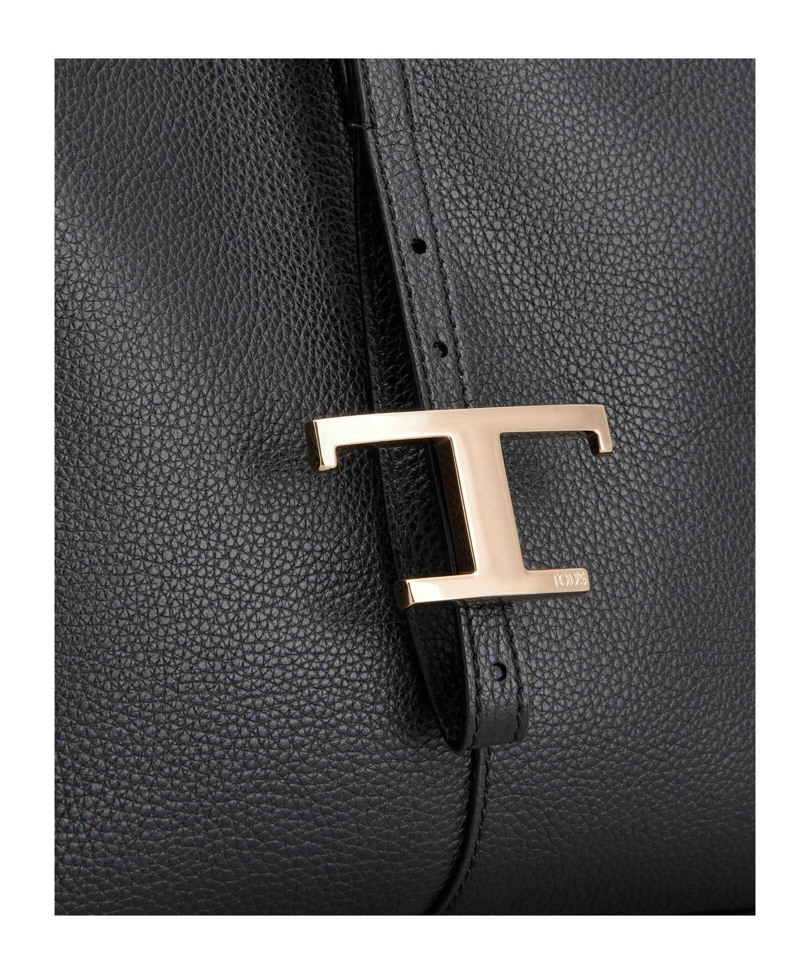 Tod's T Timeless Small Shoulder Bag In Black