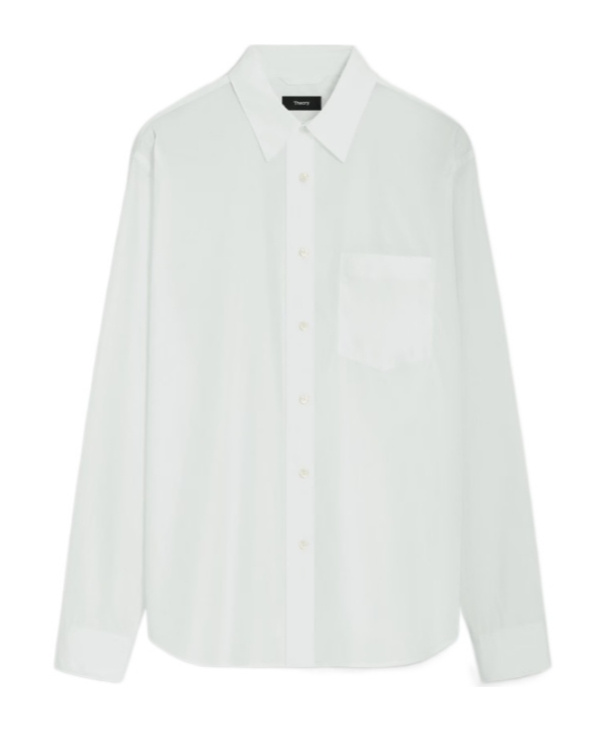 Theory Weekend Shirt In Cotton