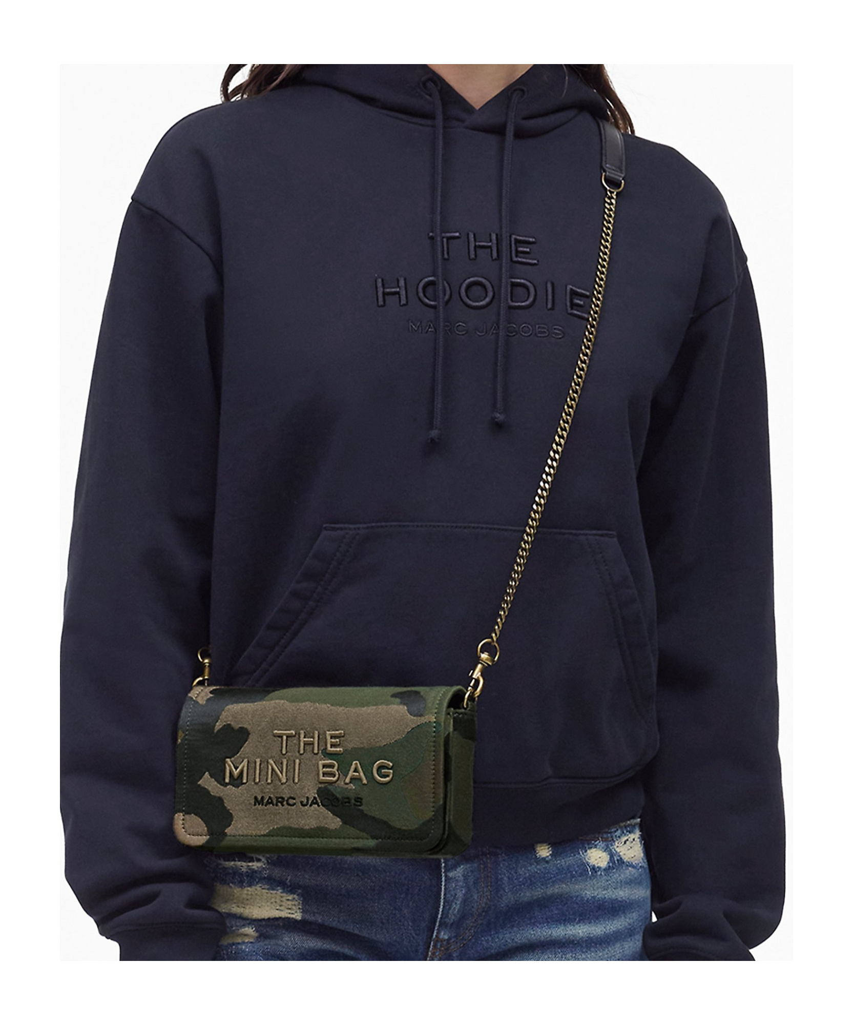 Marc Jacobs Flip Shoulder Bag In Green