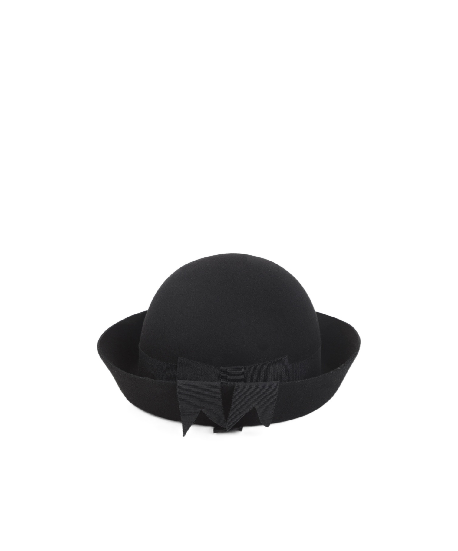 Maison Michel Bow-detailed Hat In Black