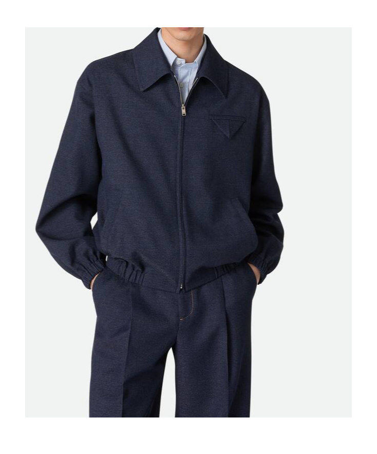 Bottega Veneta Melange Wool Blouson