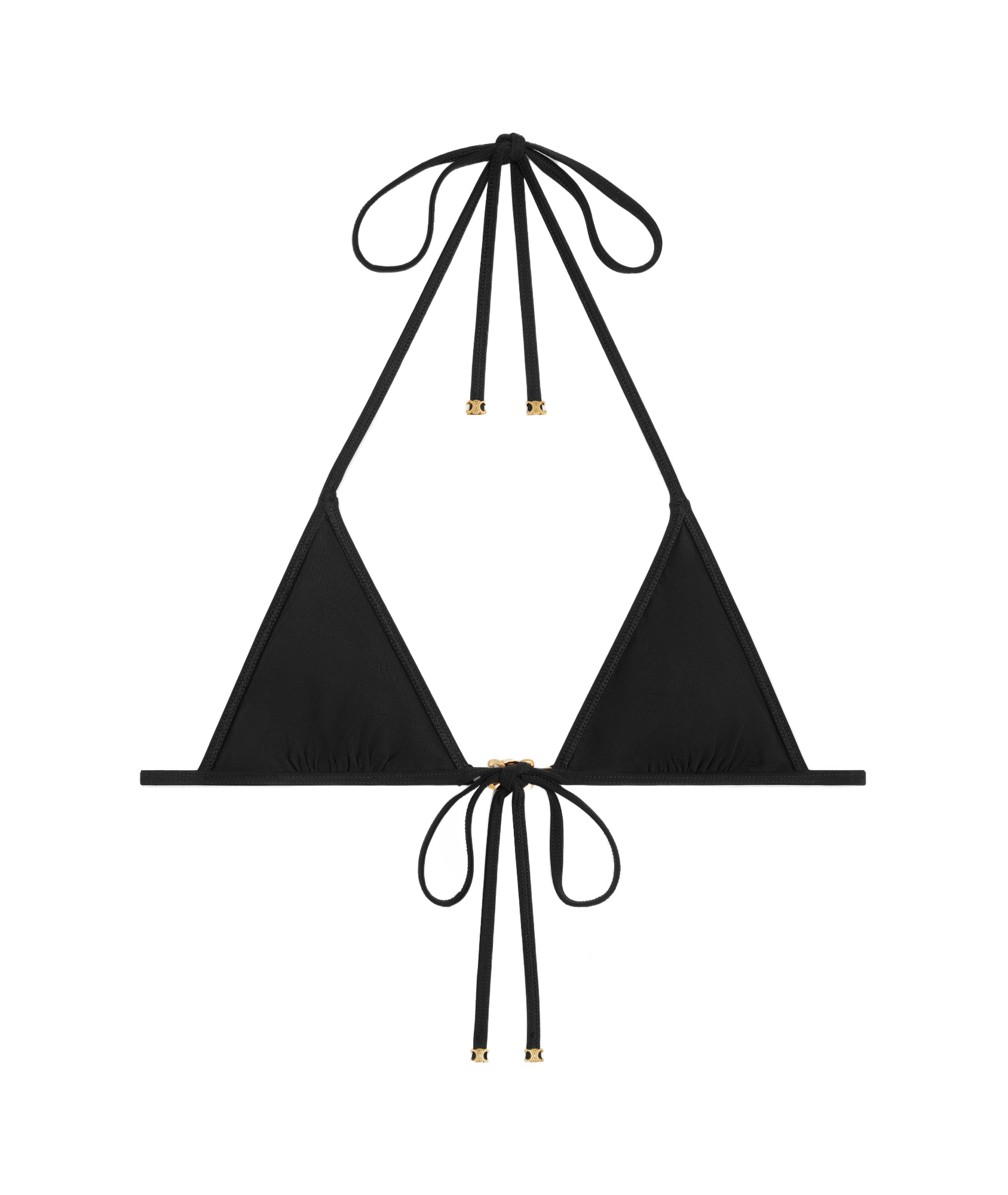 CELINE TRIOMPHE TRIANGLE TOP IN MATTE JERSEY