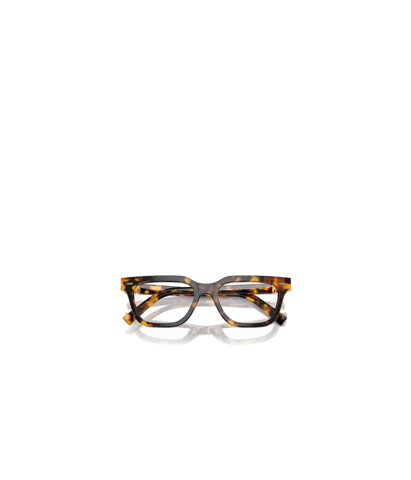 Miu Miu Logo Flat Mirror In Black