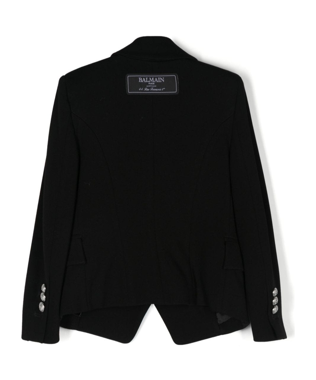 Balmain Star-embellished Blazer In Black