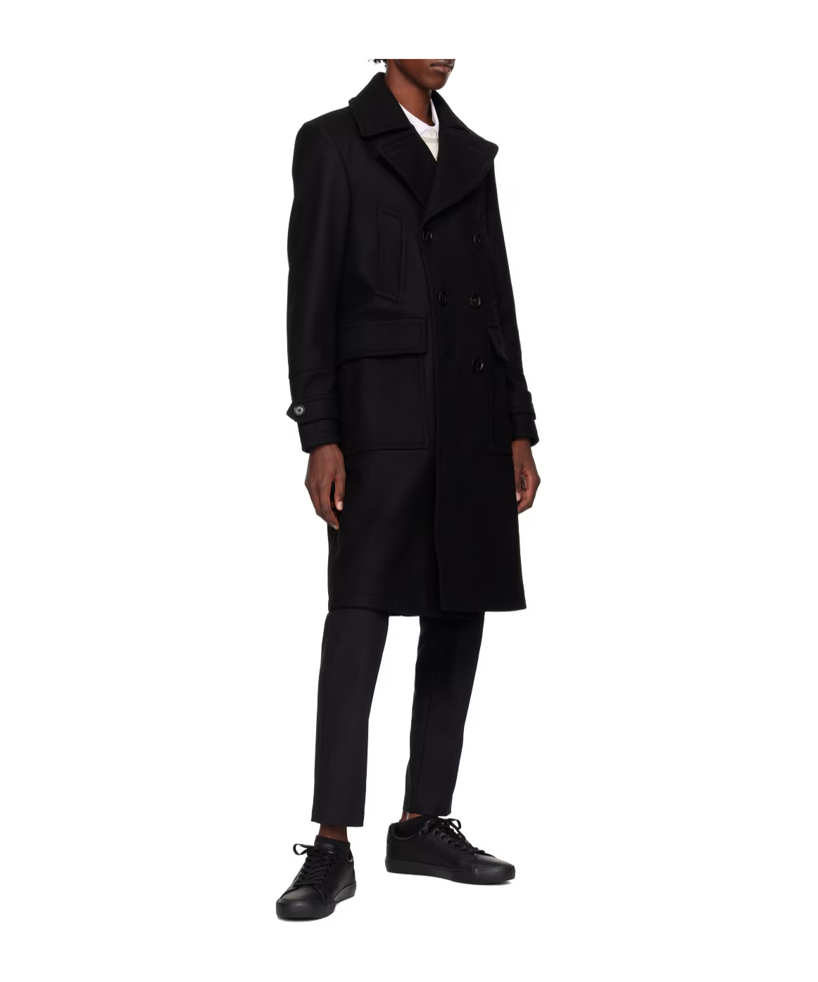 Belstaff Milford Long-sleeved Coat In Black