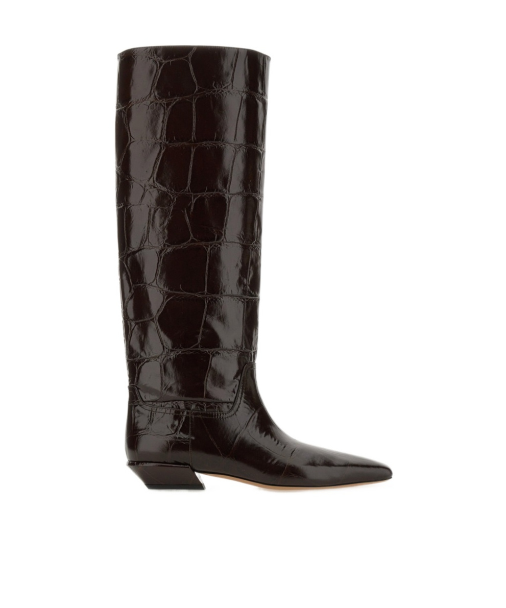 Paris Texas Square Toe Ankle Boots