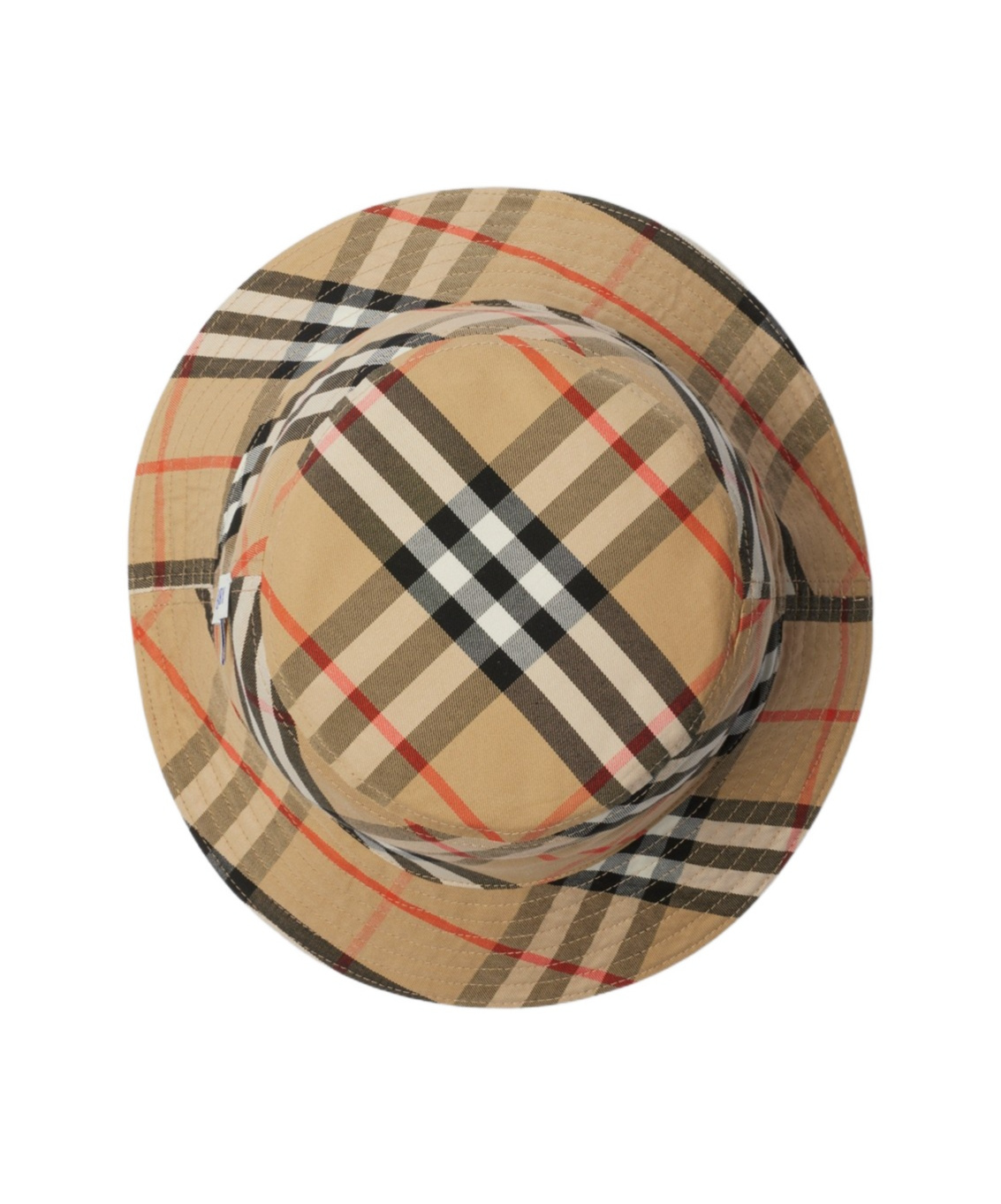 Burberry Reversible Gabardine Bucket Hat In Nude