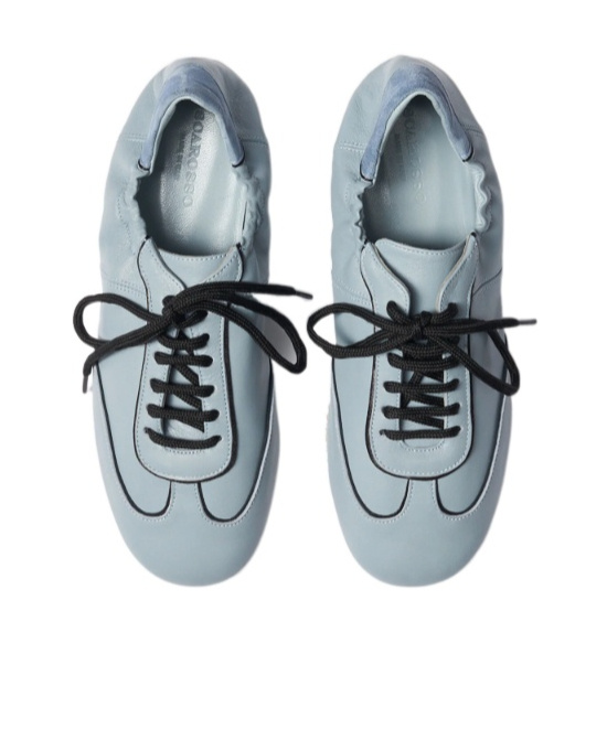Scarosso Riley Lace-up Sneakers In Blue