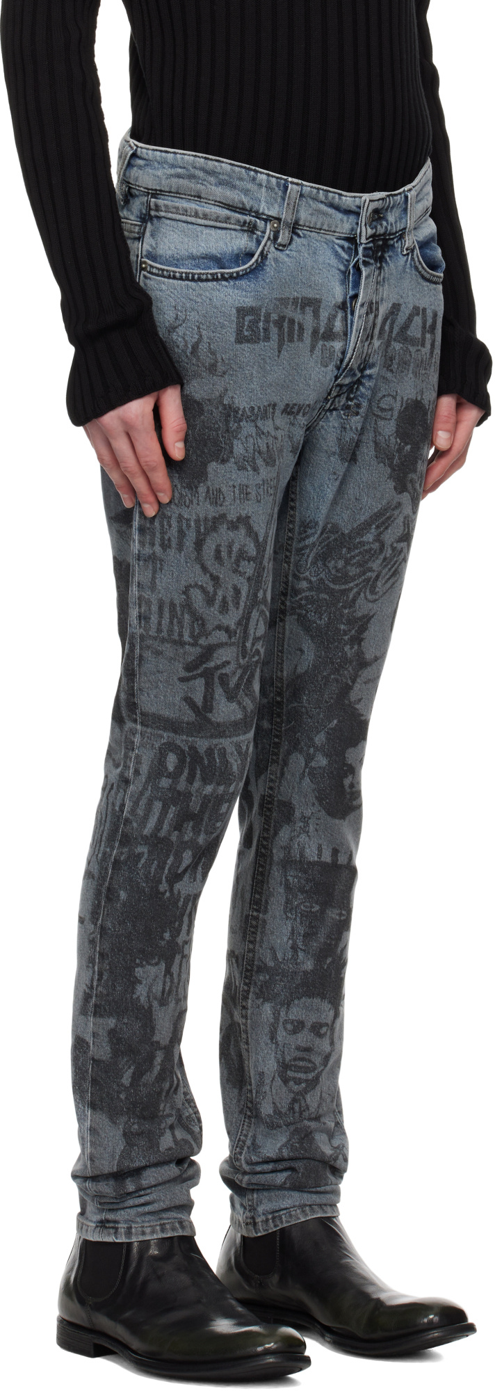 KSUBI JEANS WITH BELT LOOPS
