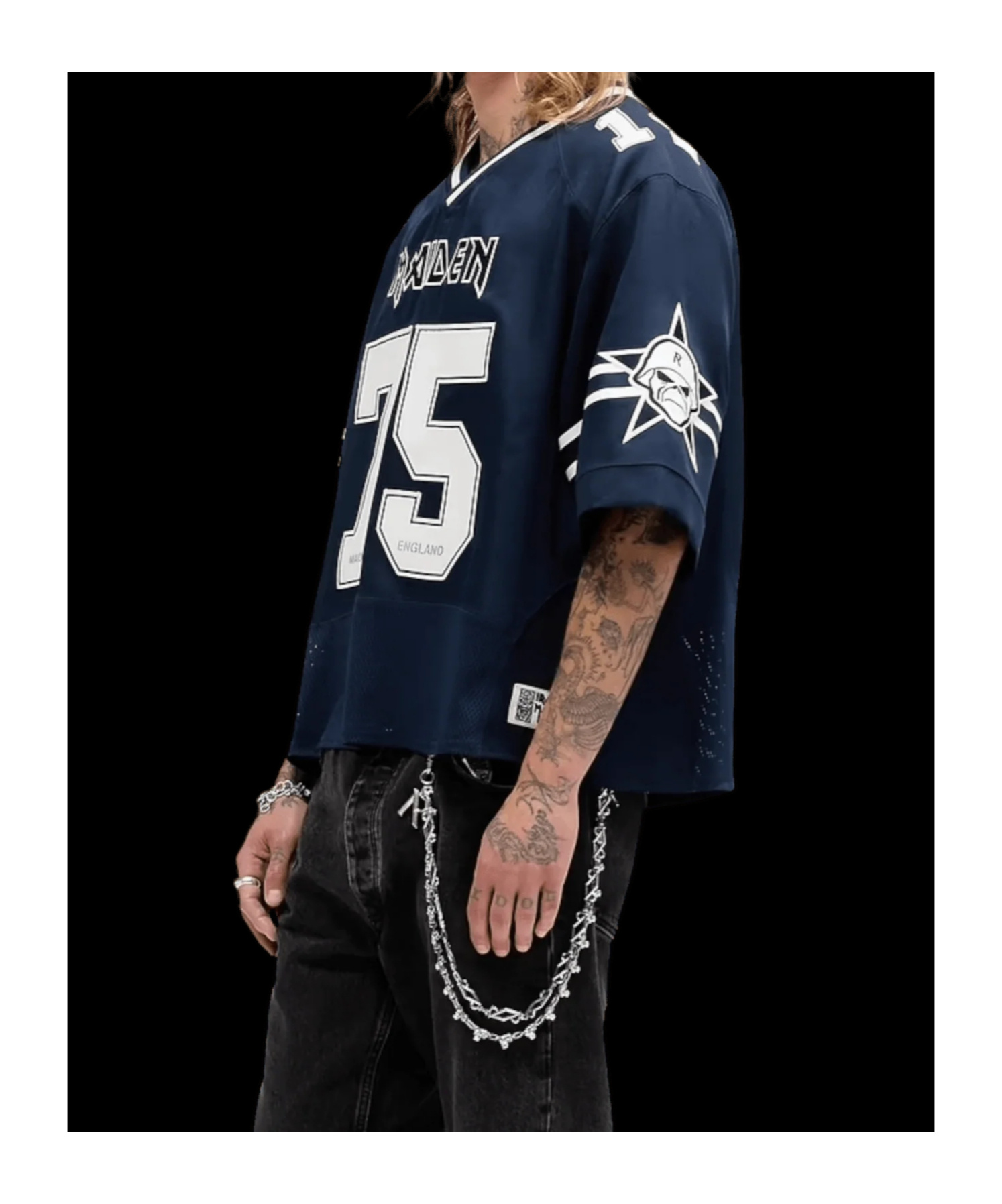 Represent X Iron Maiden Anniversary Jersey In Multi