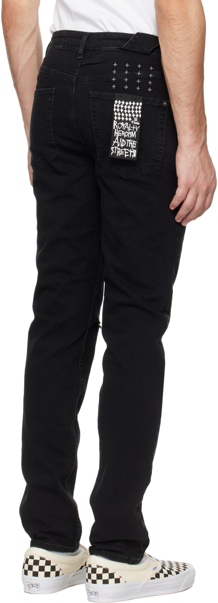 KSUBI CHITCH LAID BLACK EST JEANS