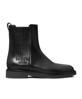 Tory Burch Flat Ankle Boots  Woman Color Black In Black