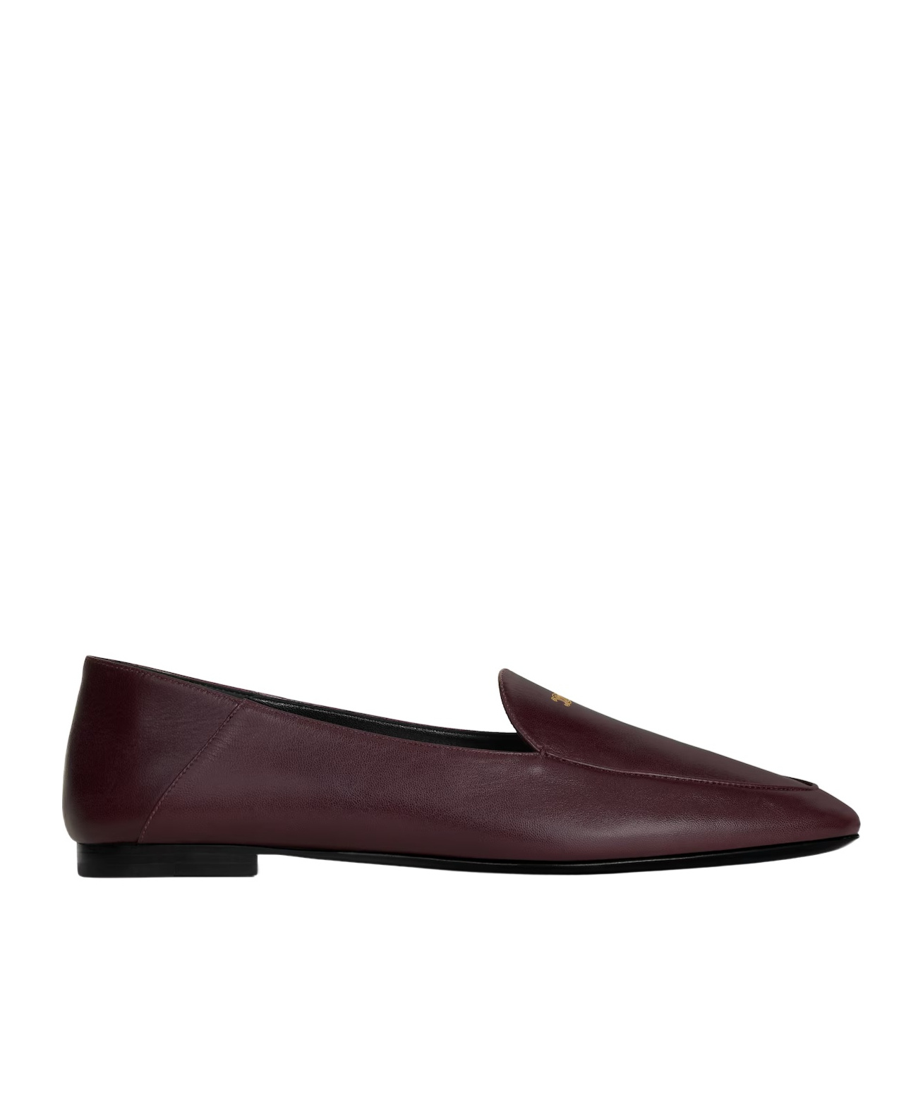 Celine Aura Loafer In Goatskin In Red