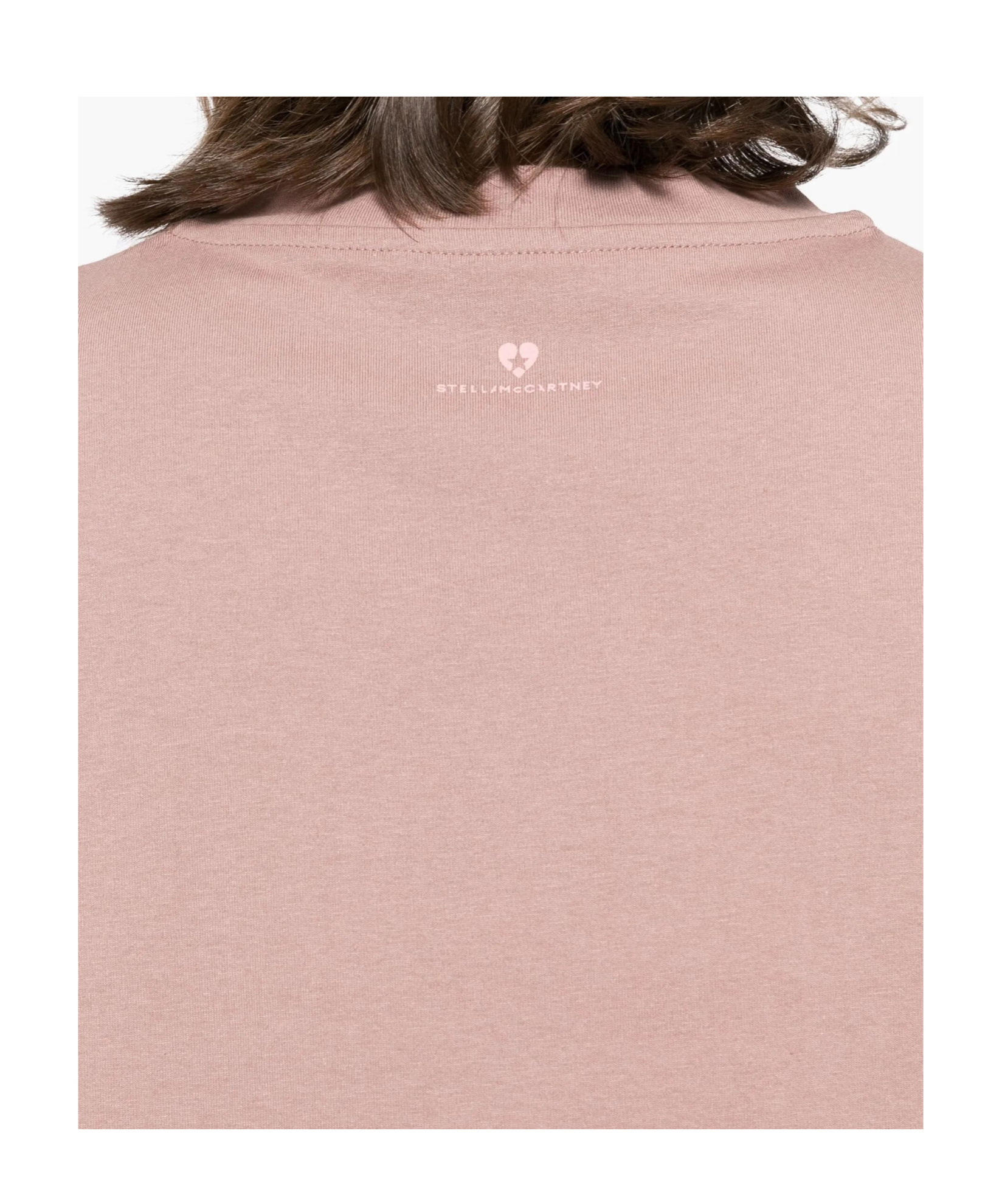 Stella Mccartney Iconic Mini Heart T-shirt In Pink