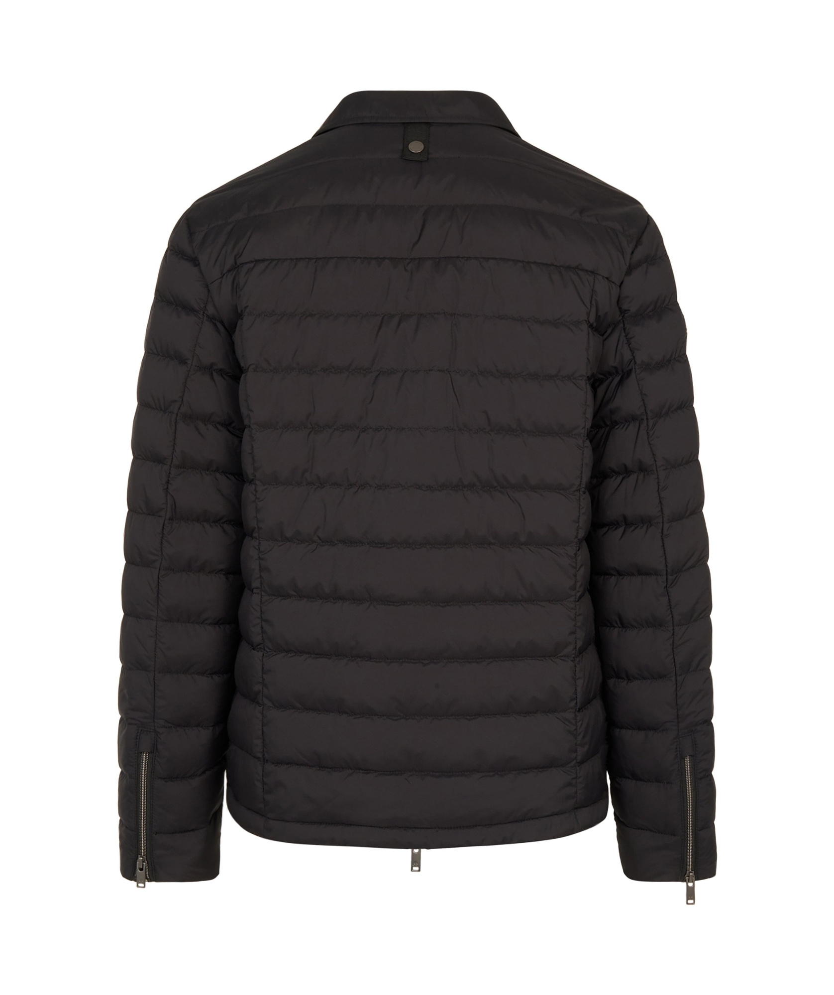 Moose Knuckles Air Down Ashton Overshirt In Black