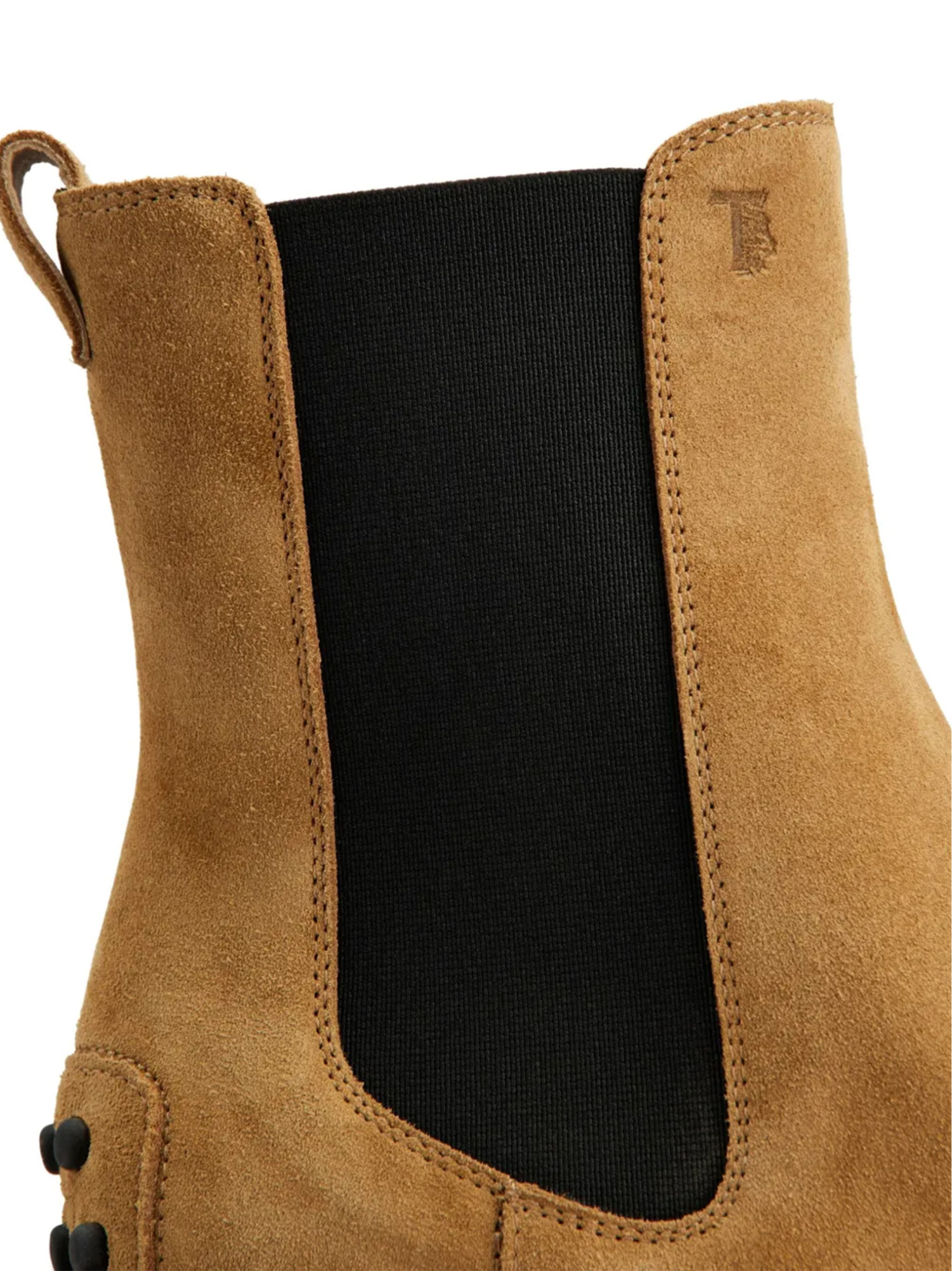 Tod's 60mm Suede Chelsea Boots In Black