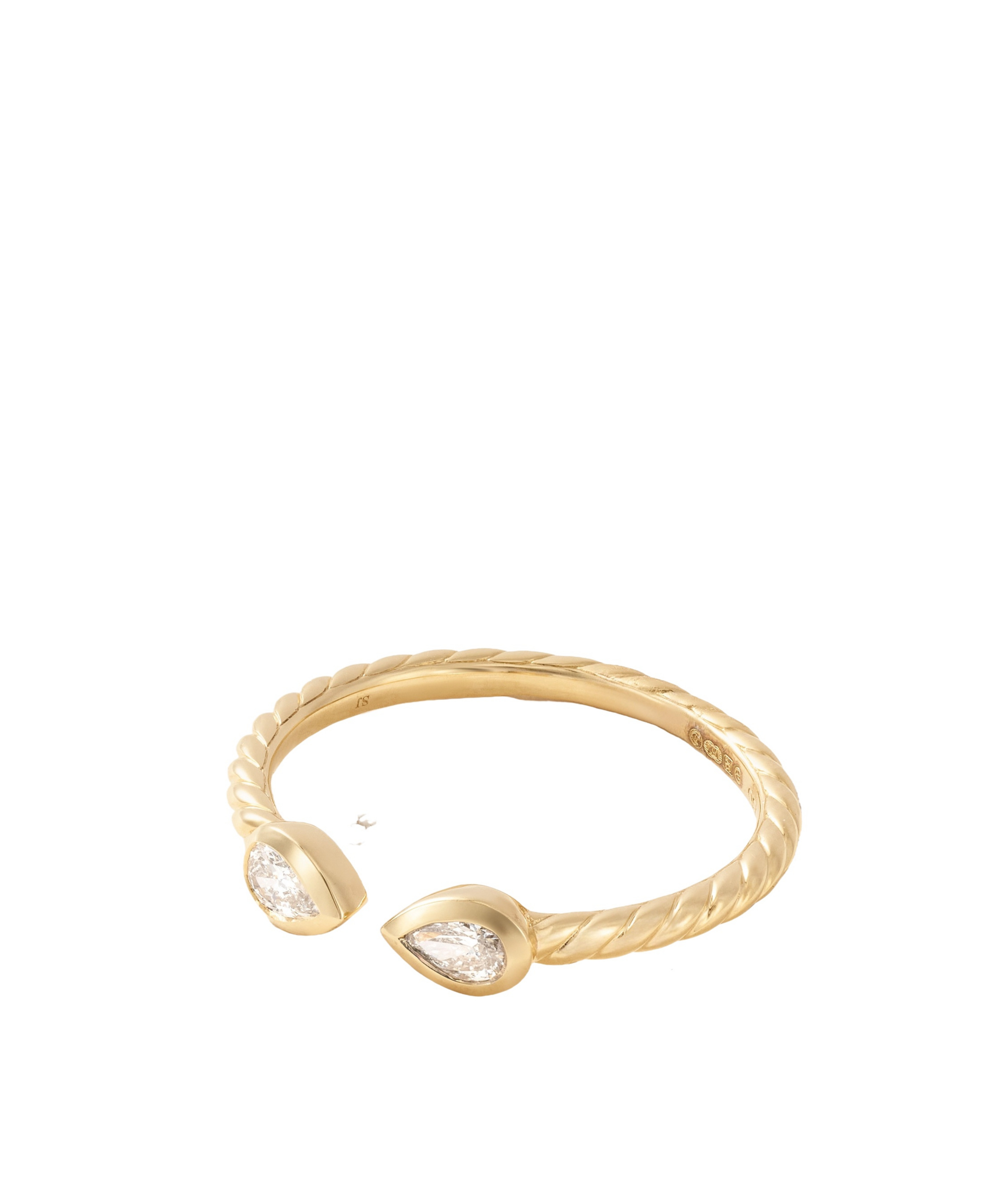 David Yurman Cable 18-karat Gold Diamond Ring