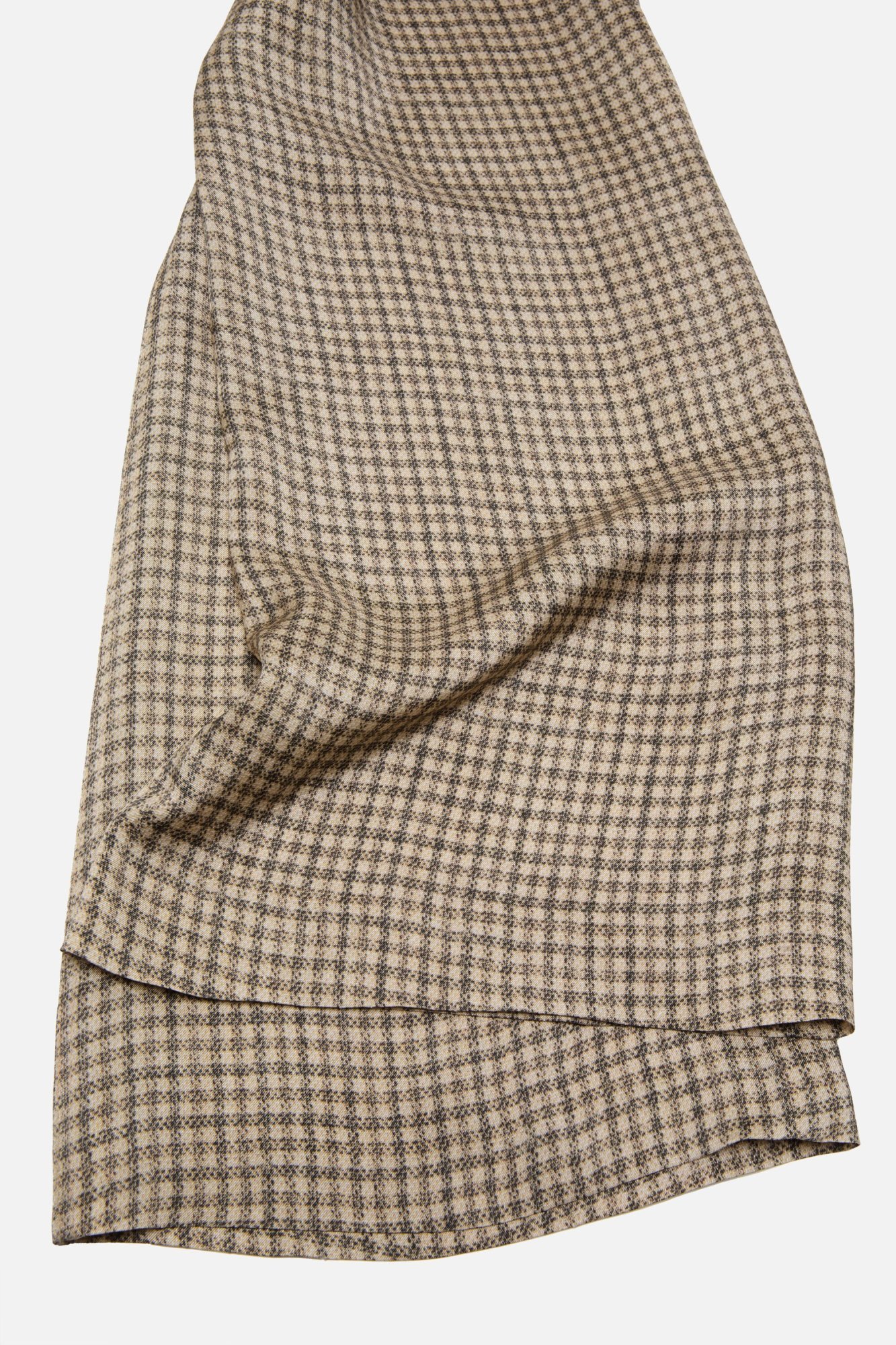Acne Studios Pleated Cropped Pants In Brown