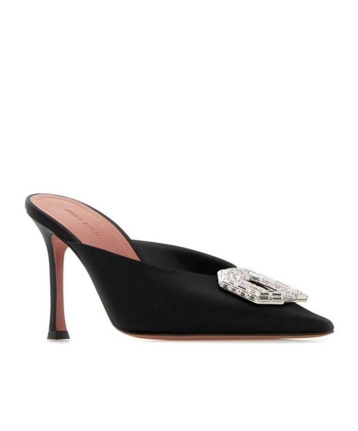 Amina Muaddi Camelia Mules In Multi