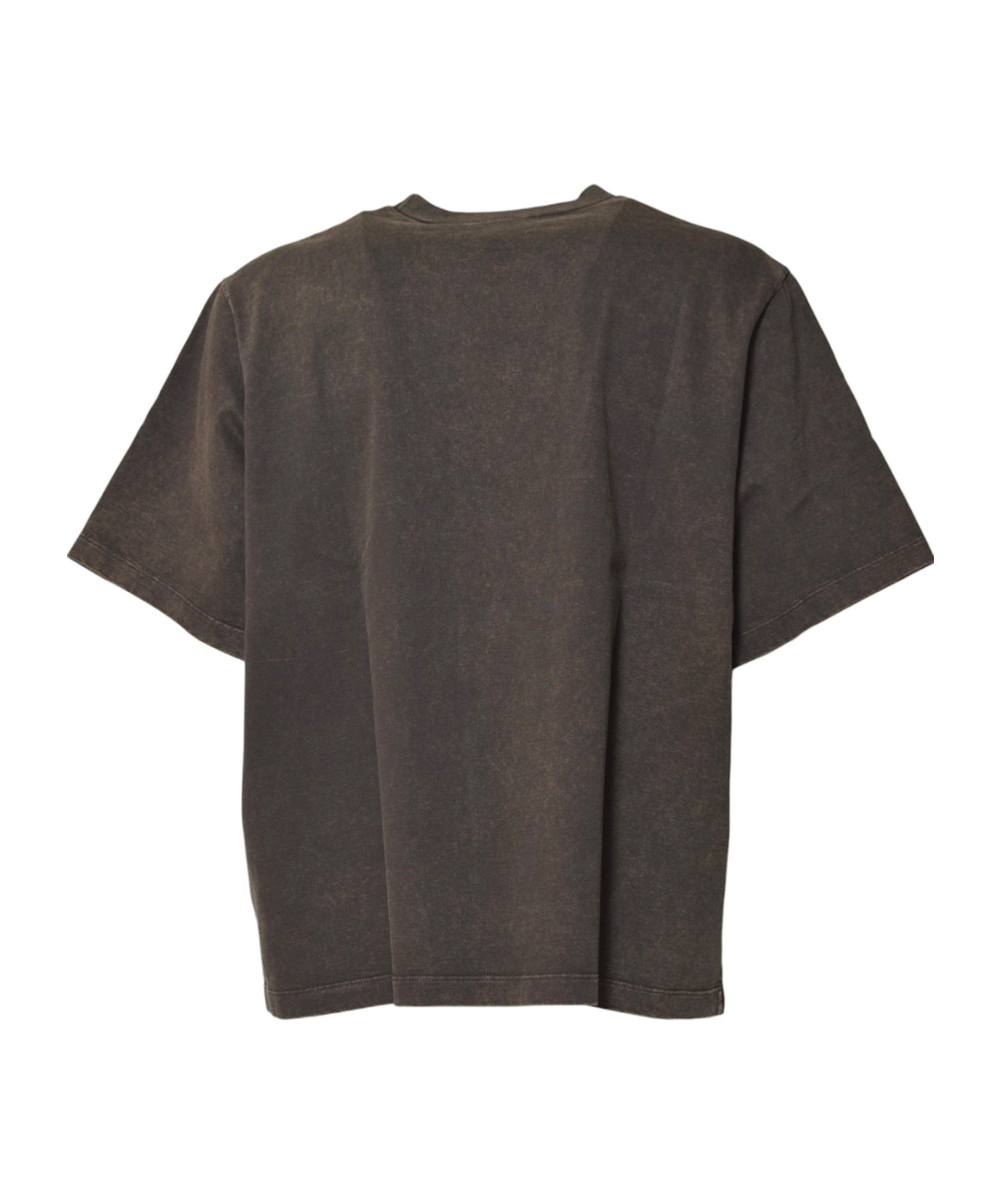 Dsquared2 Loose Ada Fit Raw Edge T-shirt In Black