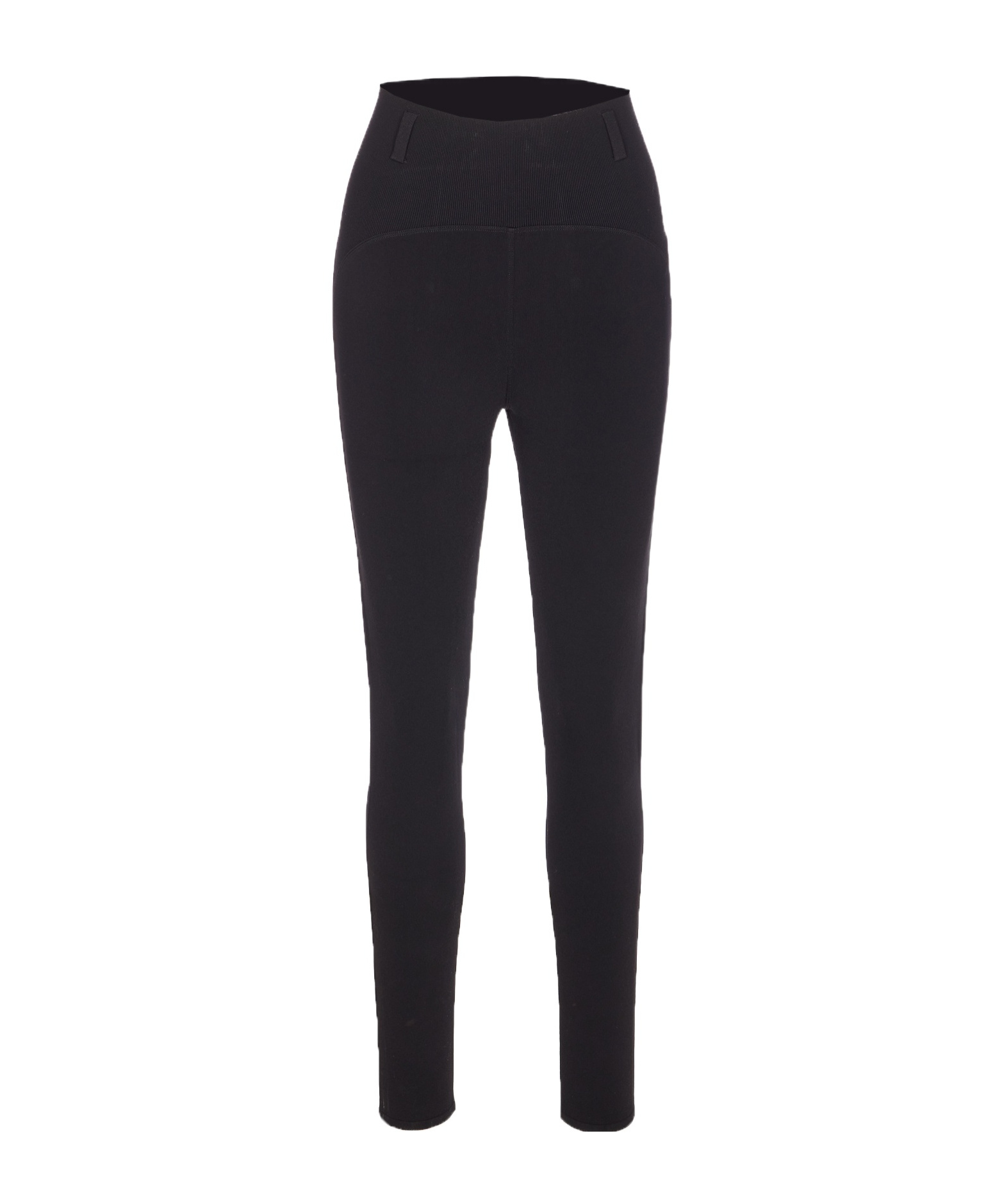 Alaïa Ribbed Leggings In Black